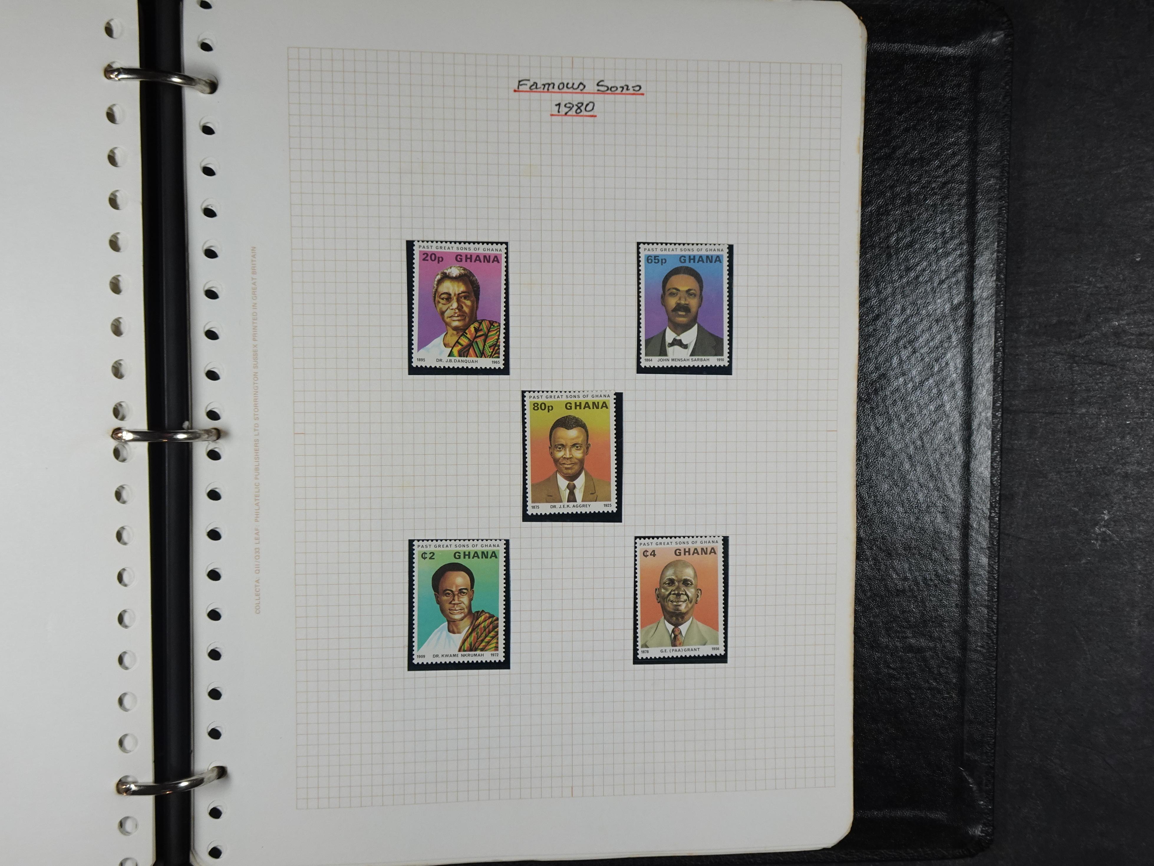 Mooie collectie t/m 1980 compleet en enkel blokje/ serie gestempeld. 140