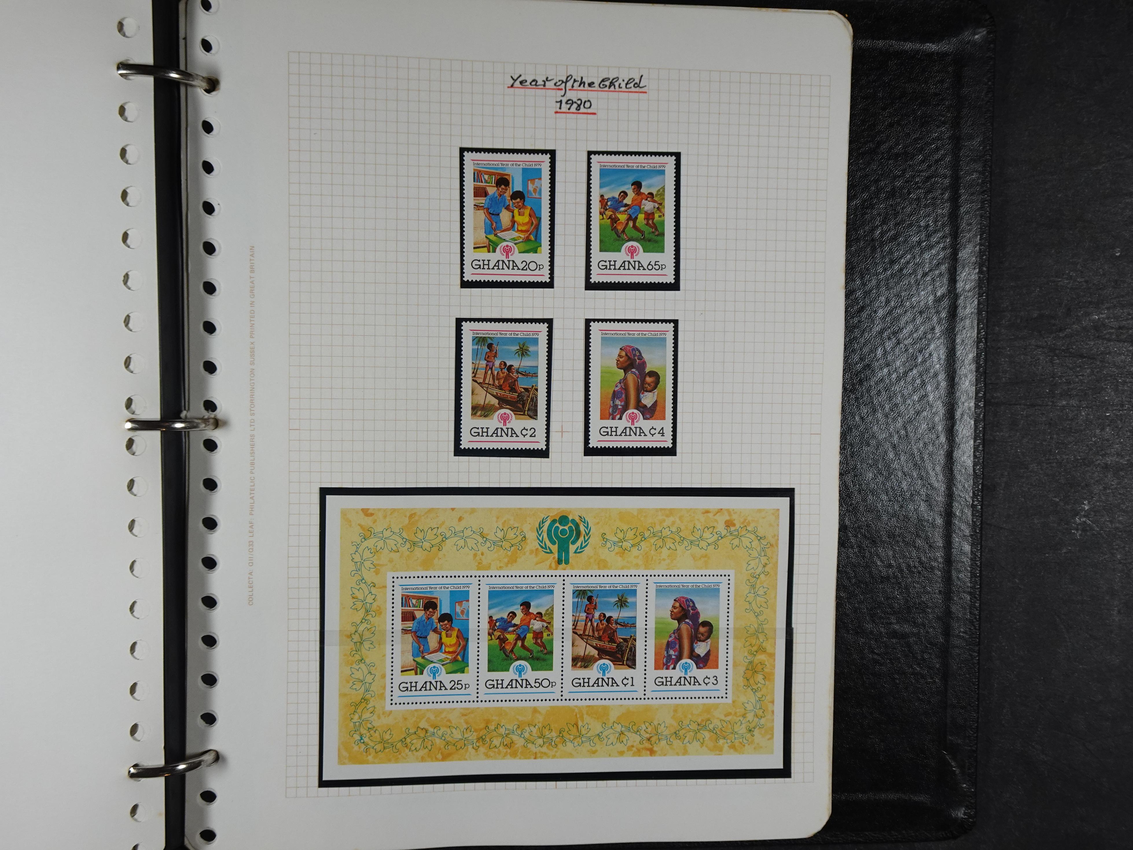 Mooie collectie t/m 1980 compleet en enkel blokje/ serie gestempeld. 143