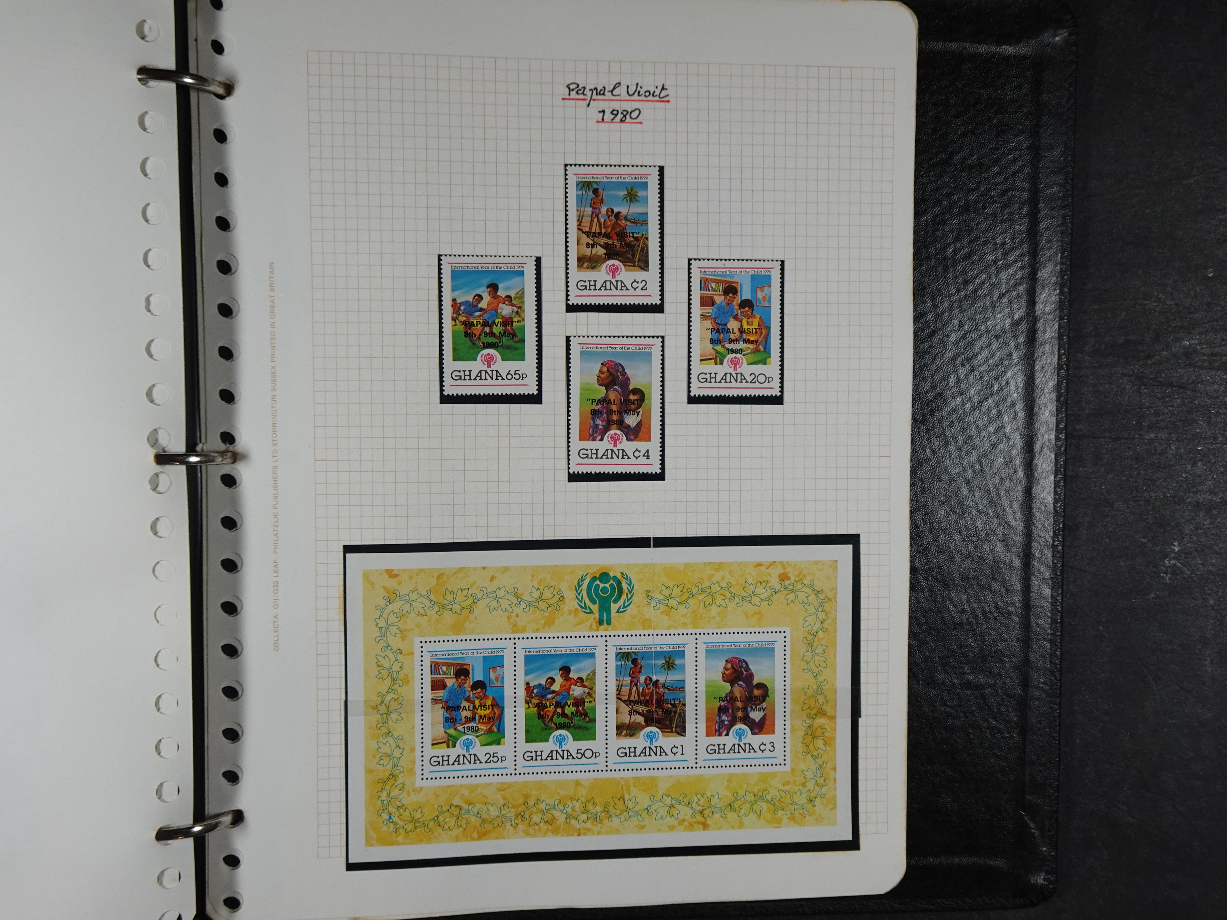 Mooie collectie t/m 1980 compleet en enkel blokje/ serie gestempeld. 144