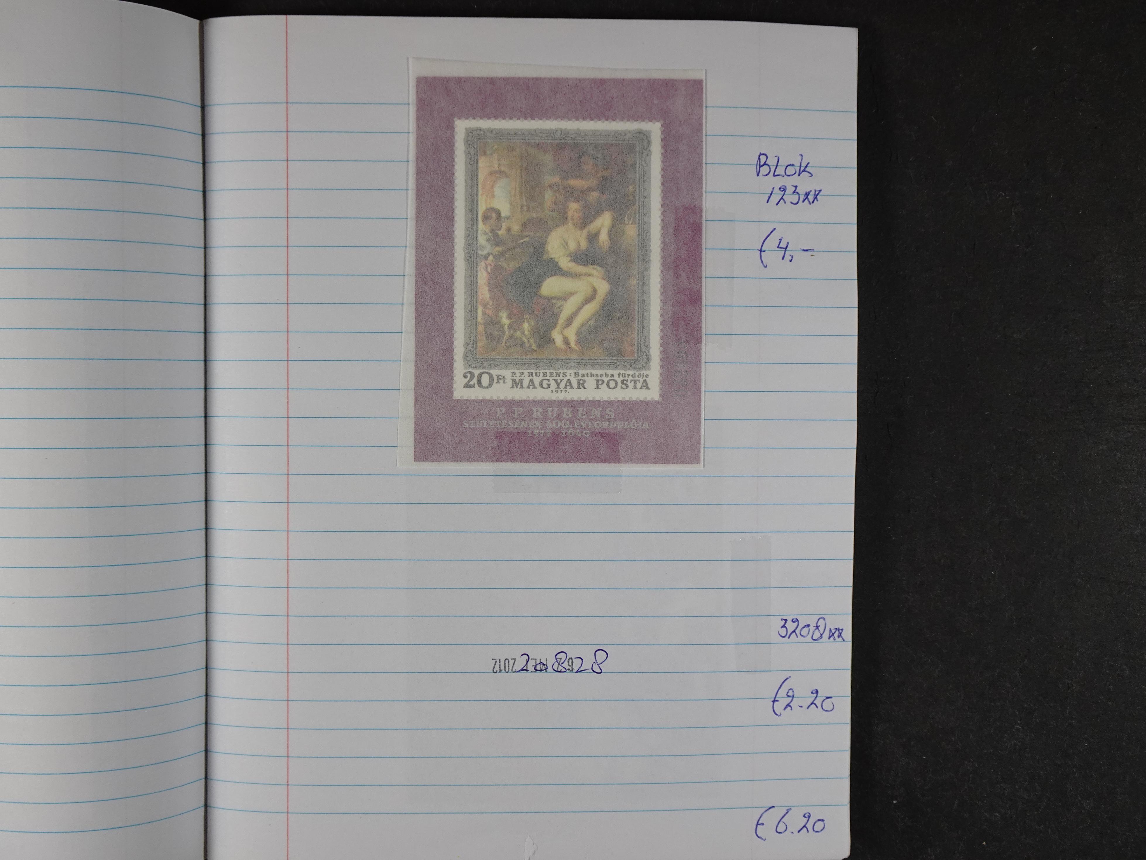 Mooie partij gelopen Rondzendboekjes.
Veel postfris.
Enorme restwaarde