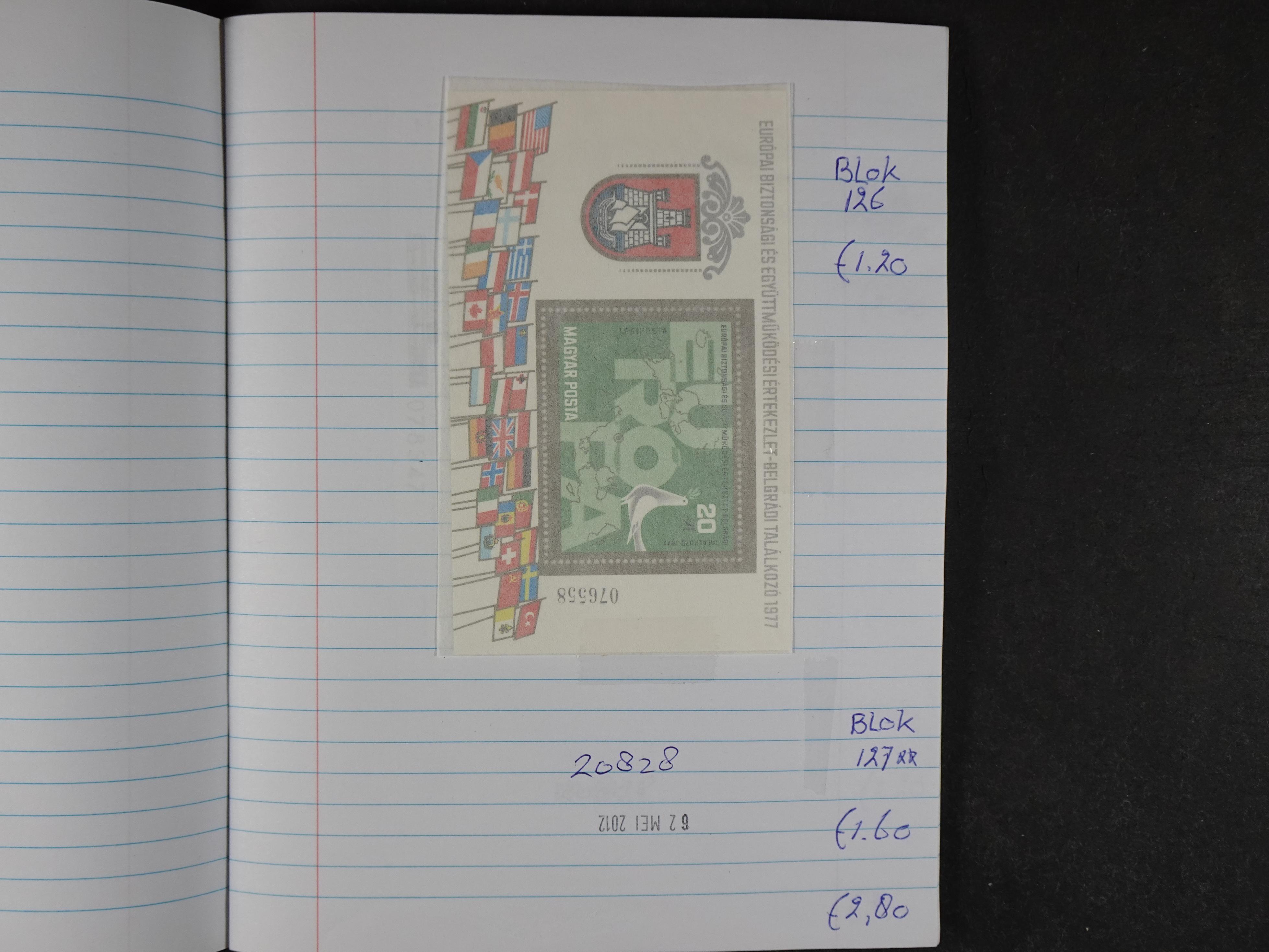 Mooie partij gelopen Rondzendboekjes.
Veel postfris.
Enorme restwaarde 3