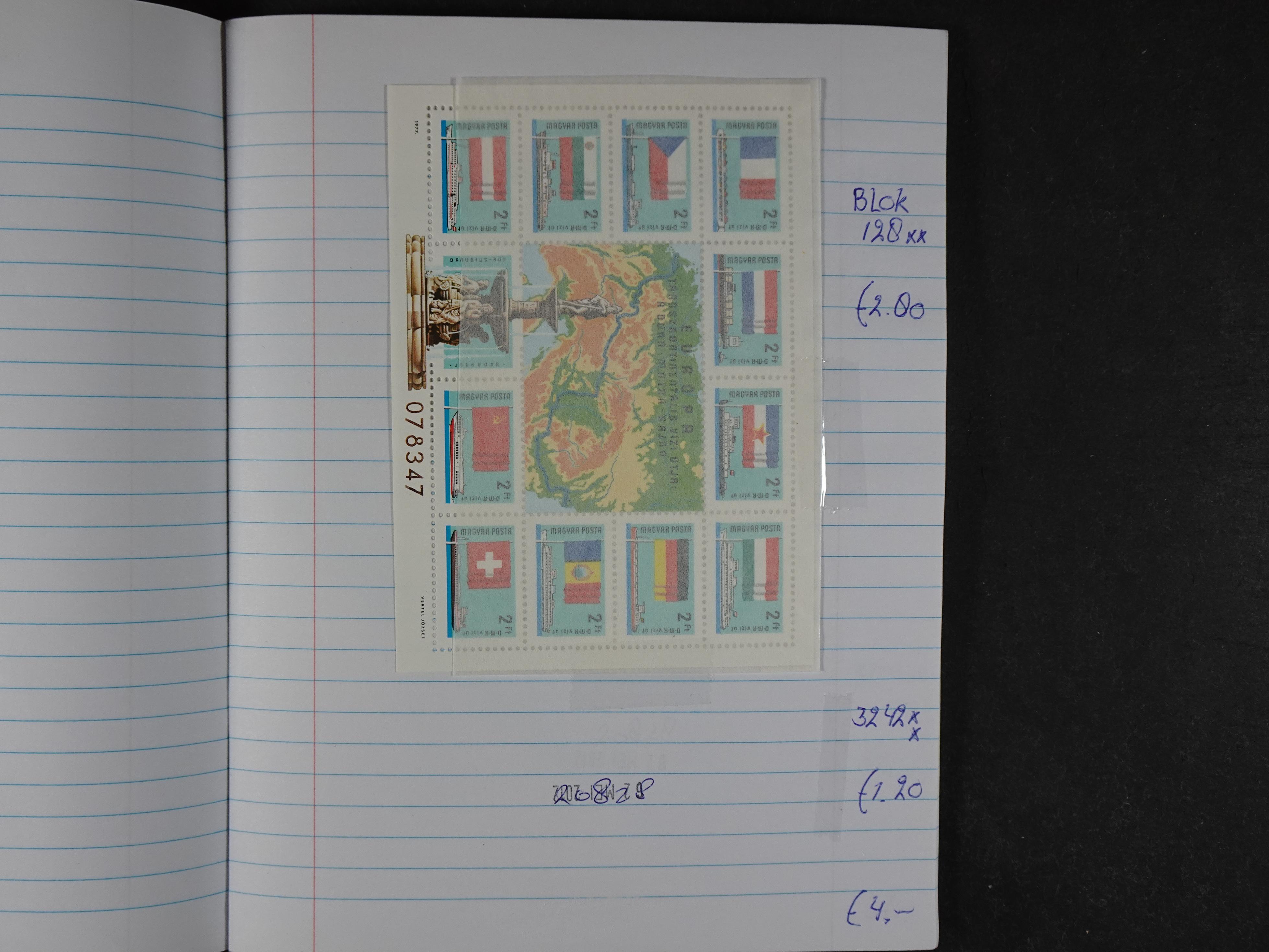 Mooie partij gelopen Rondzendboekjes.
Veel postfris.
Enorme restwaarde 4