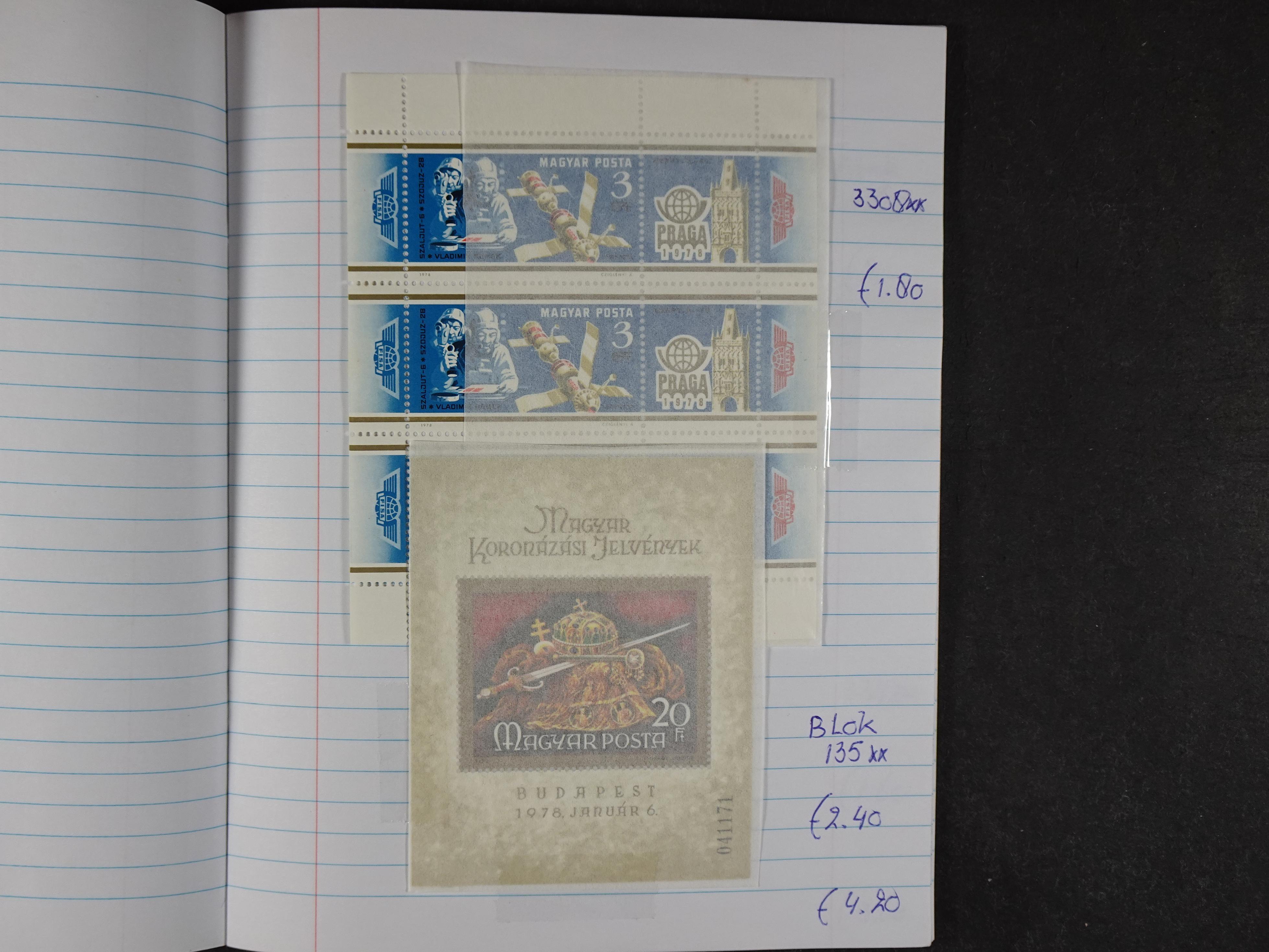 Mooie partij gelopen Rondzendboekjes.
Veel postfris.
Enorme restwaarde 7