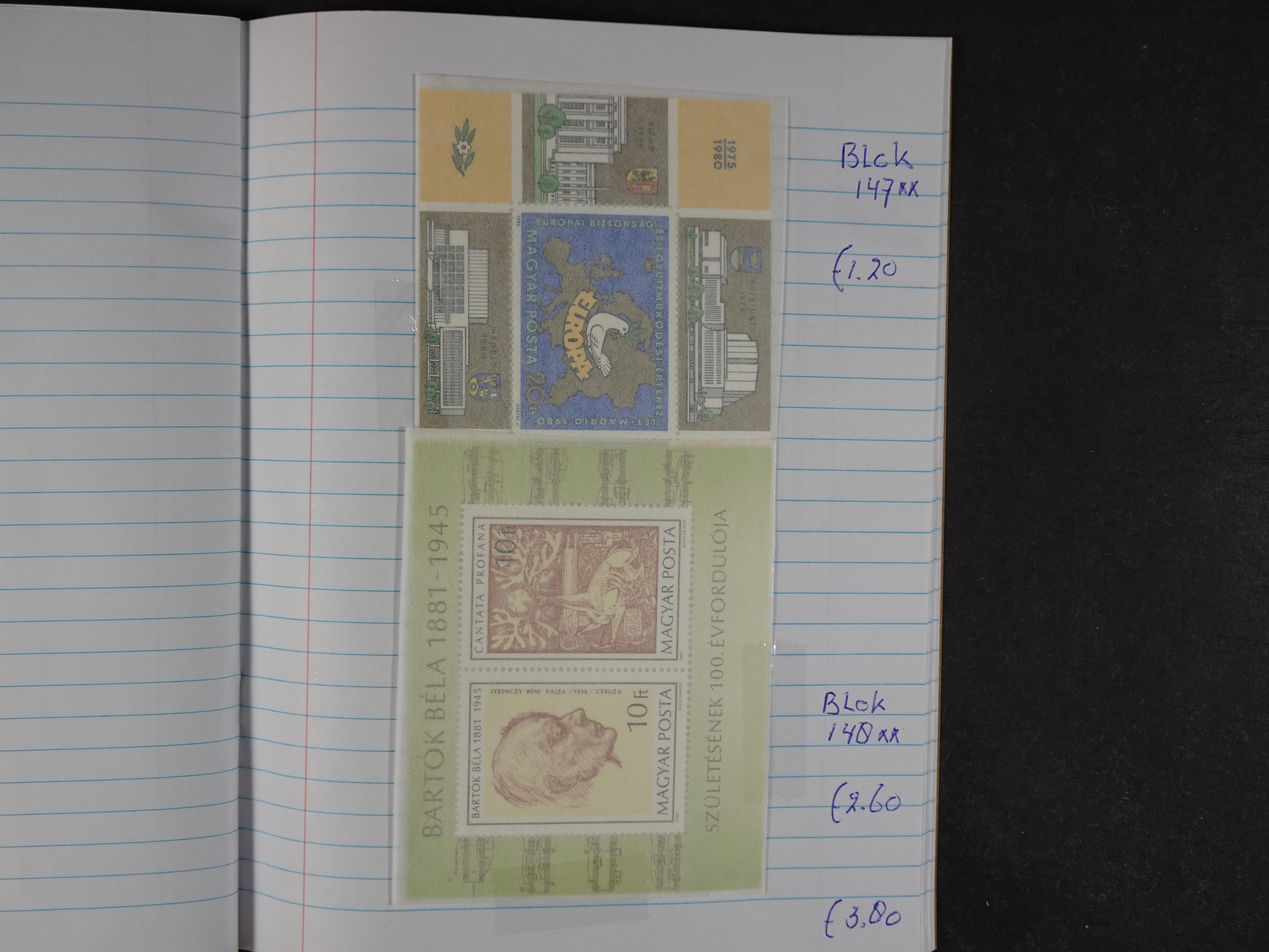 Mooie partij gelopen Rondzendboekjes.
Veel postfris.
Enorme restwaarde 15