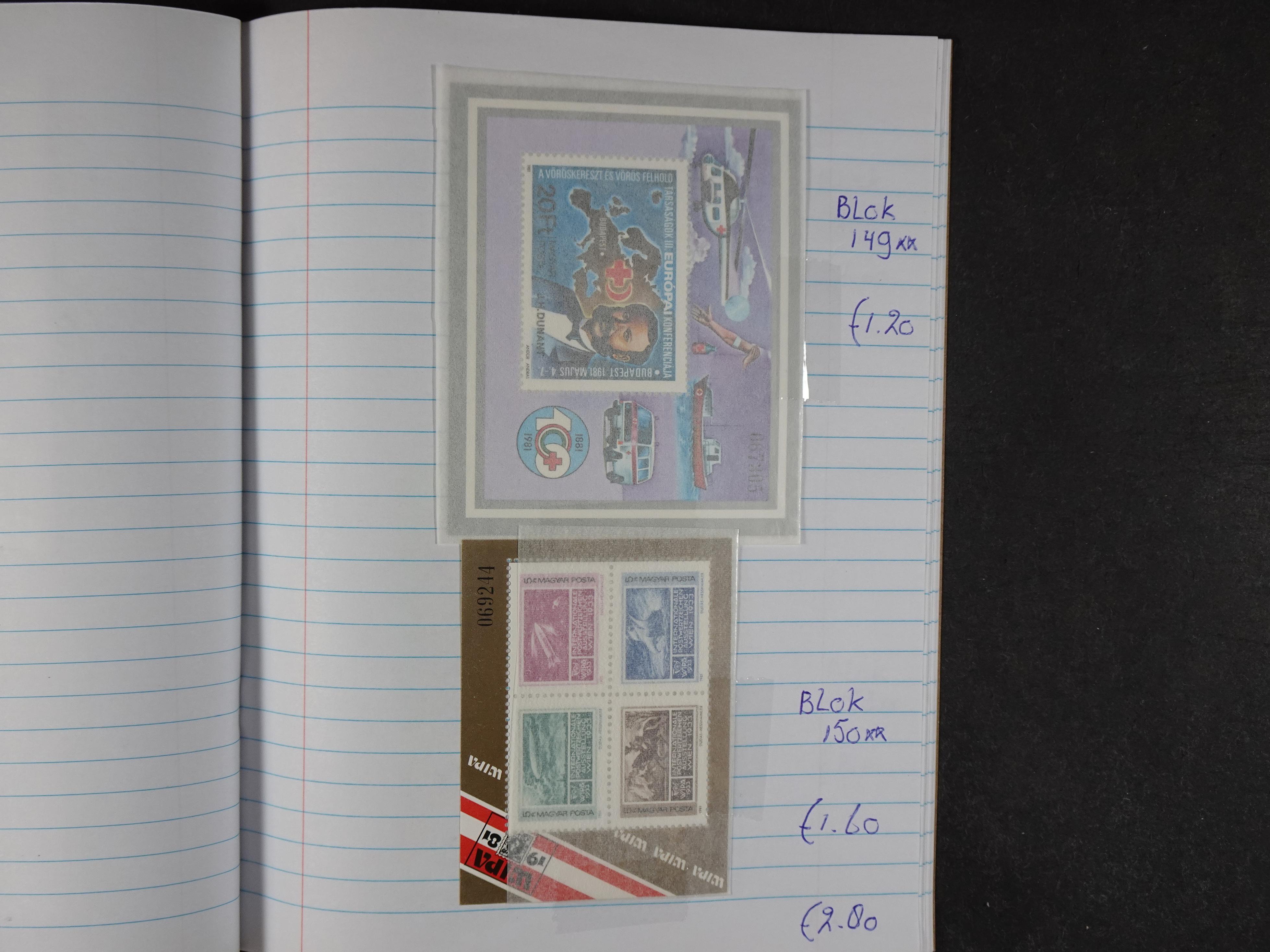 Mooie partij gelopen Rondzendboekjes.
Veel postfris.
Enorme restwaarde 16