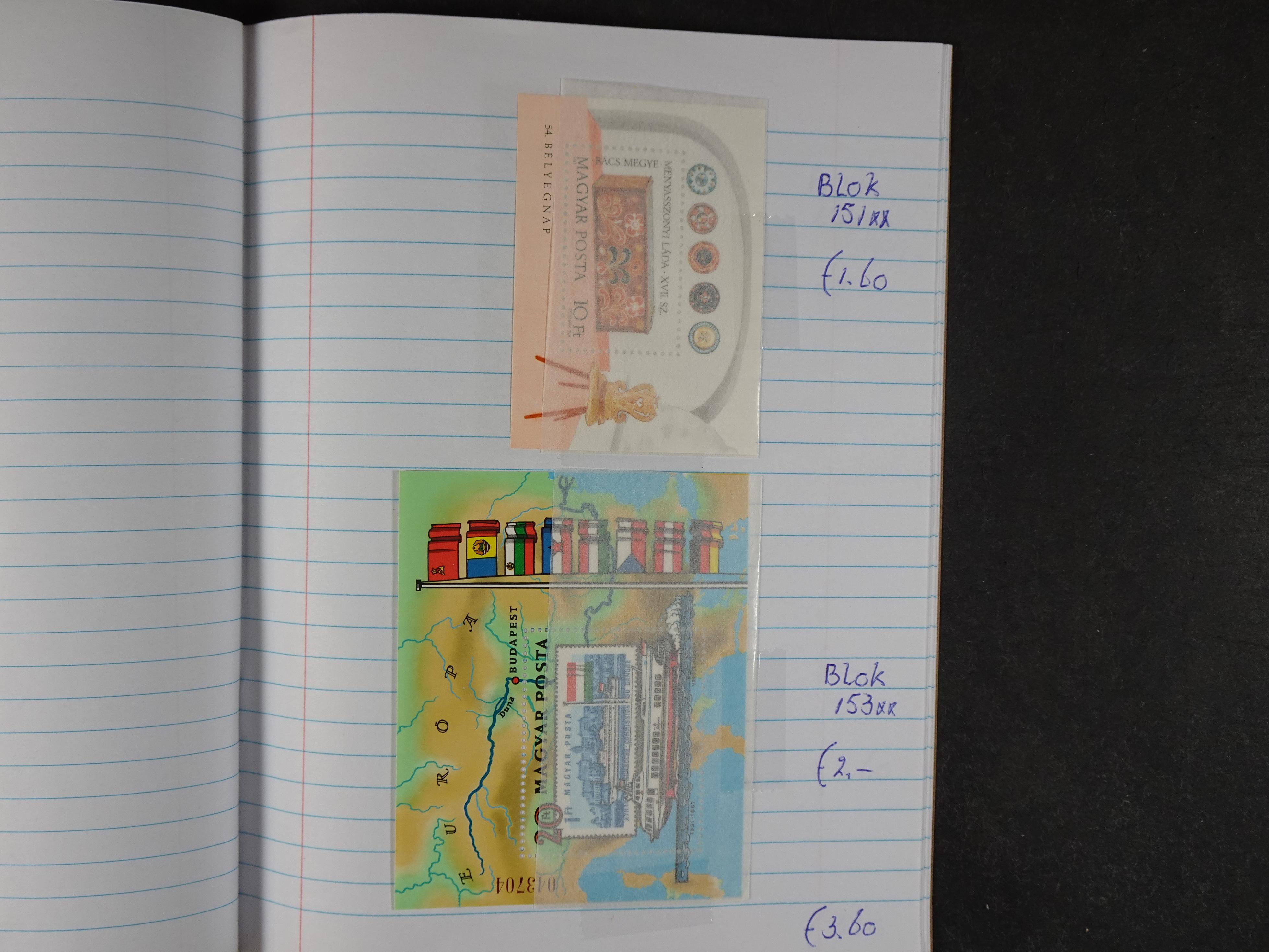 Mooie partij gelopen Rondzendboekjes.
Veel postfris.
Enorme restwaarde 17