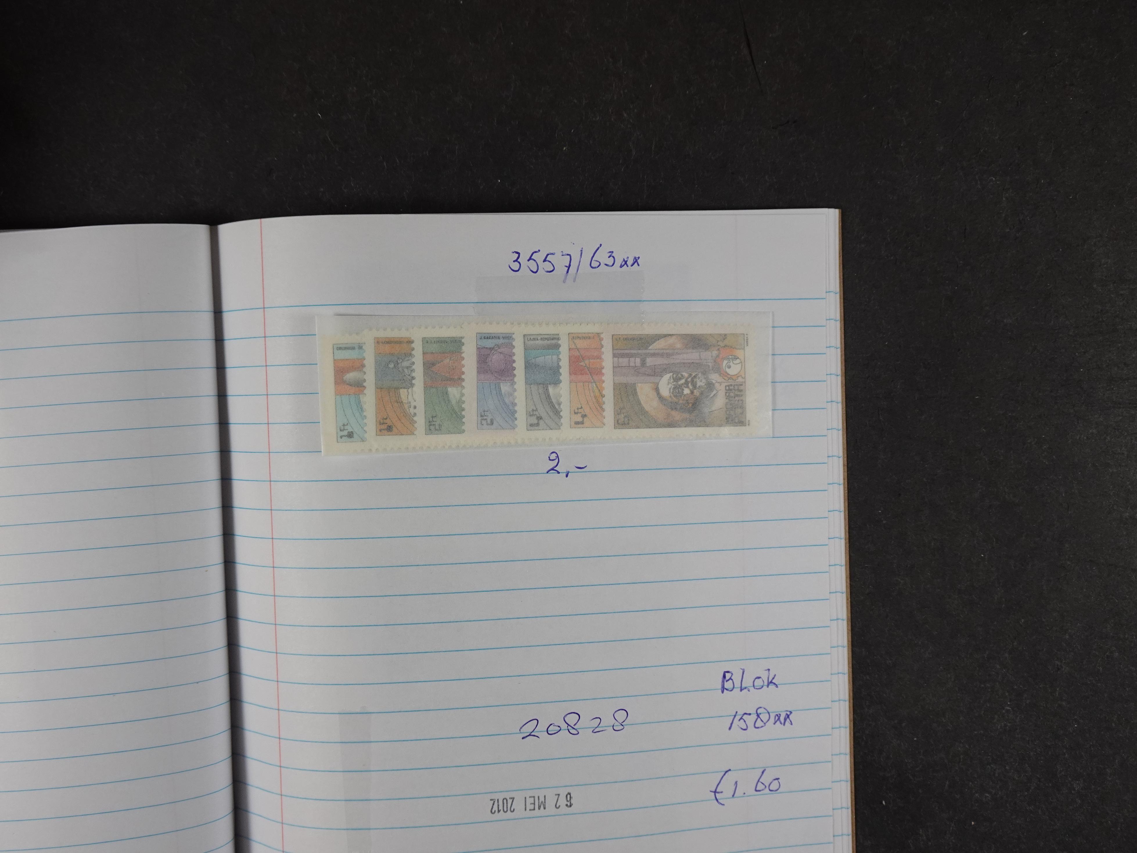 Mooie partij gelopen Rondzendboekjes.
Veel postfris.
Enorme restwaarde 20