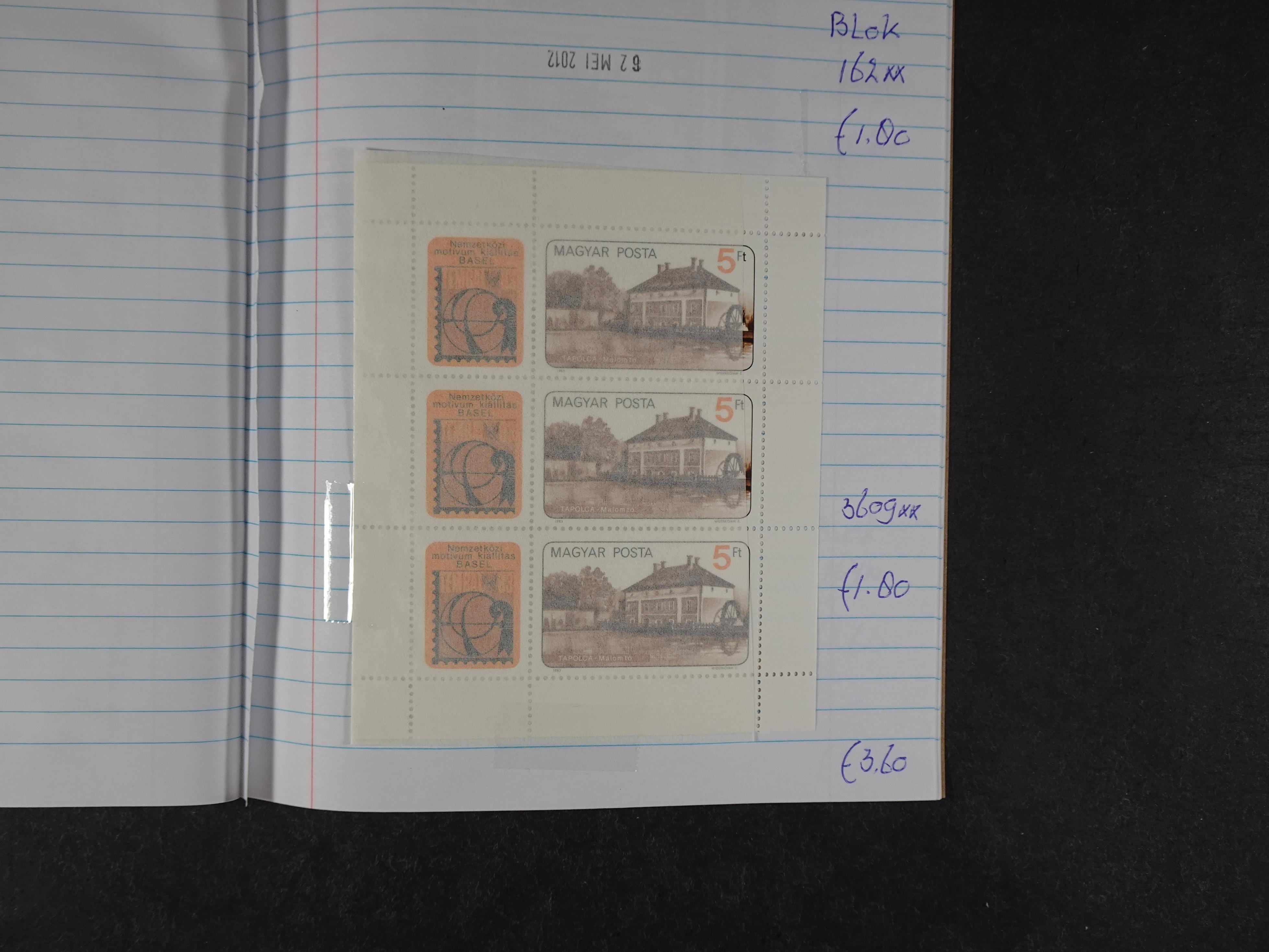 Mooie partij gelopen Rondzendboekjes.
Veel postfris.
Enorme restwaarde 22