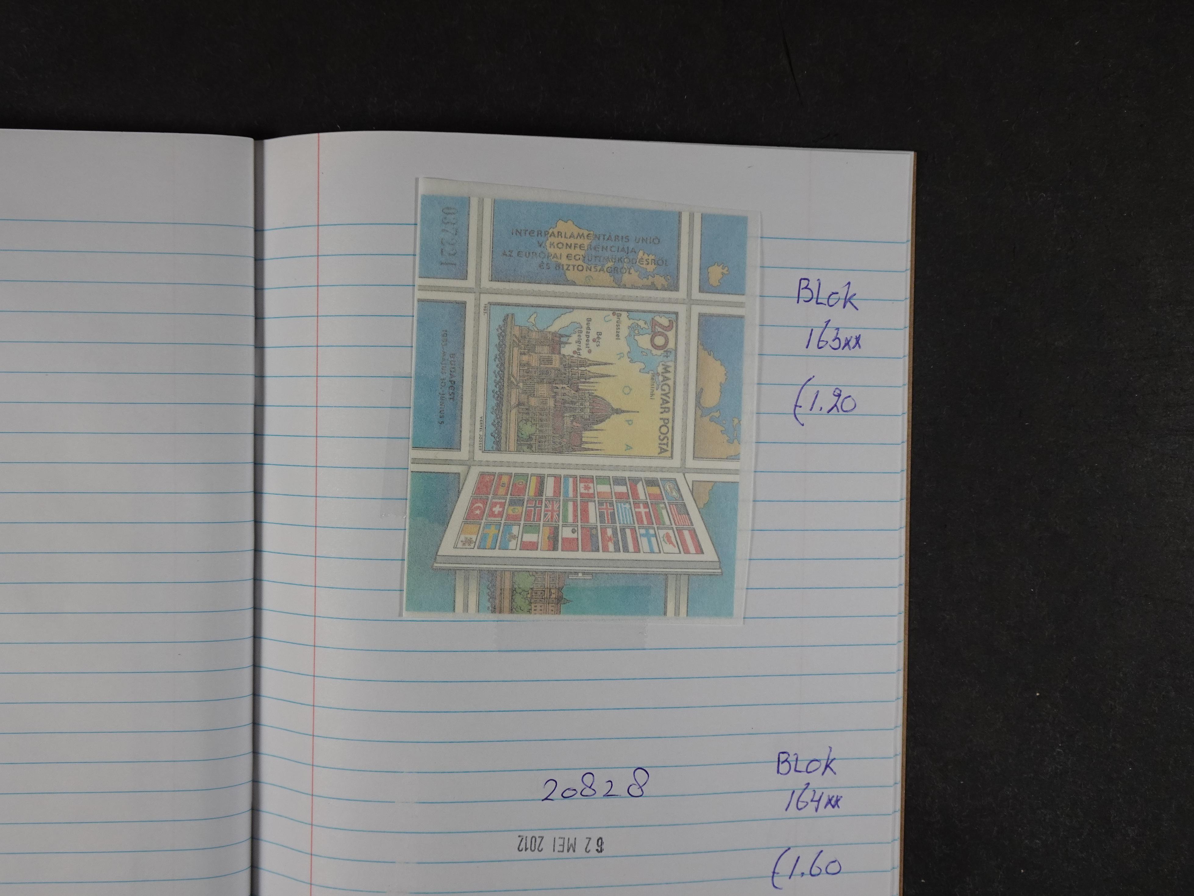 Mooie partij gelopen Rondzendboekjes.
Veel postfris.
Enorme restwaarde 23