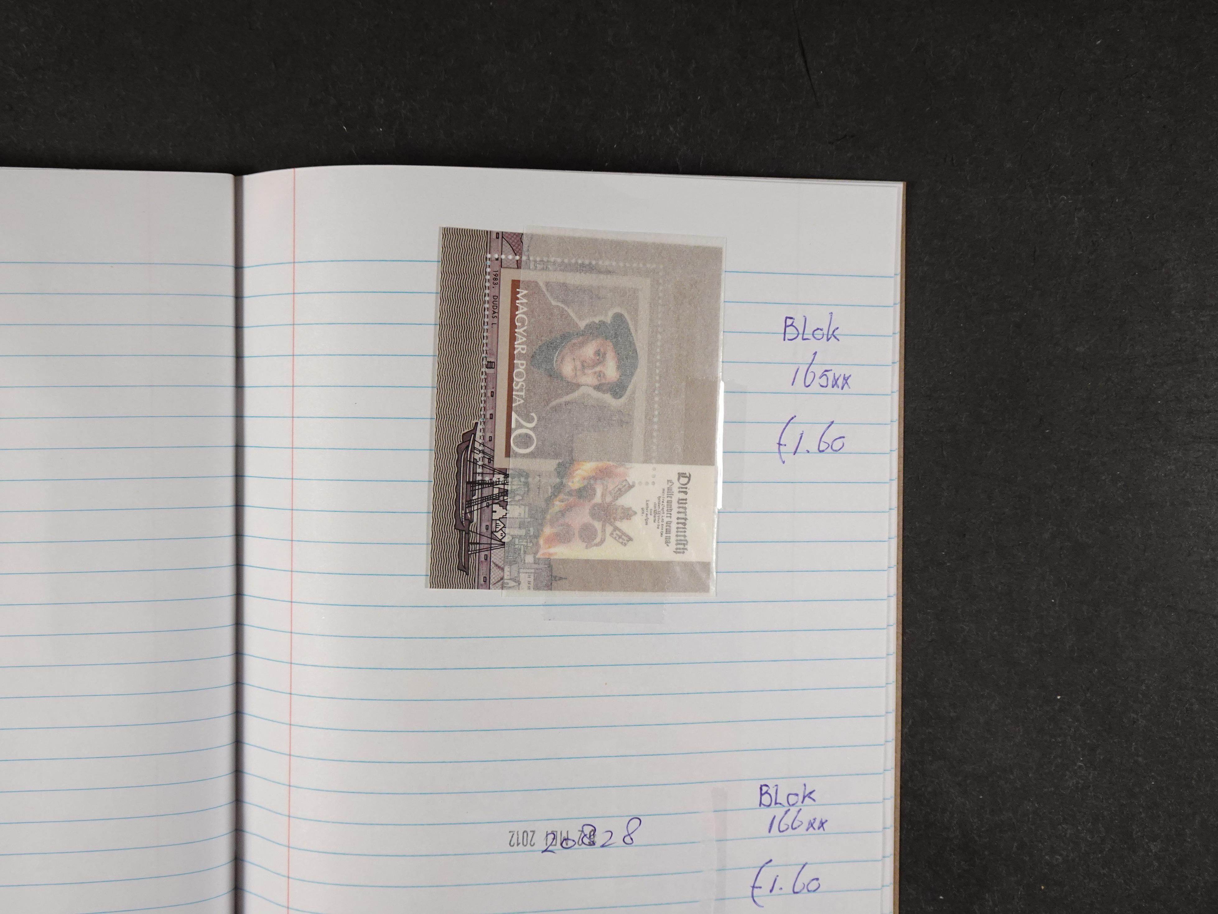 Mooie partij gelopen Rondzendboekjes.
Veel postfris.
Enorme restwaarde 24