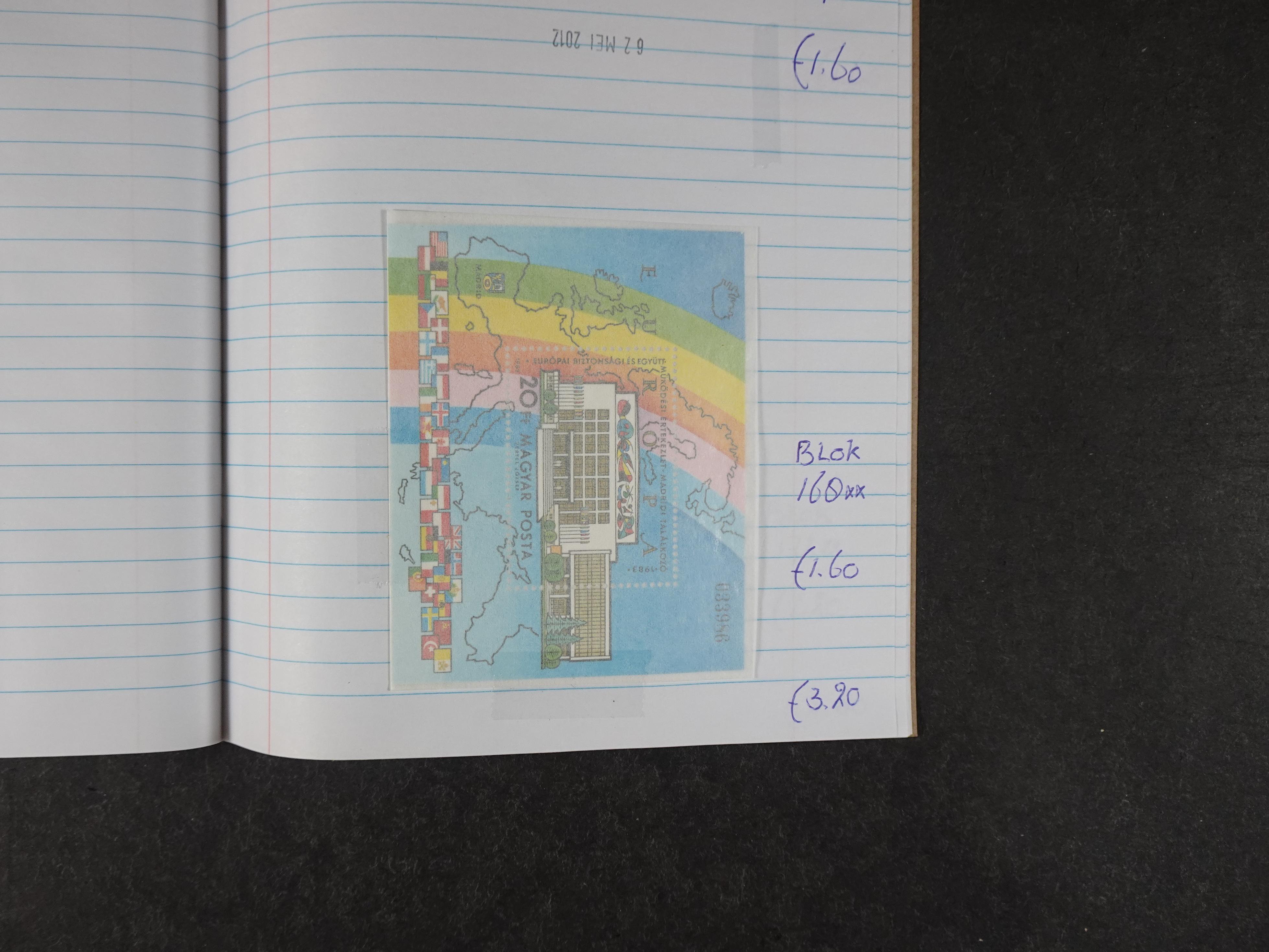 Mooie partij gelopen Rondzendboekjes.
Veel postfris.
Enorme restwaarde 25