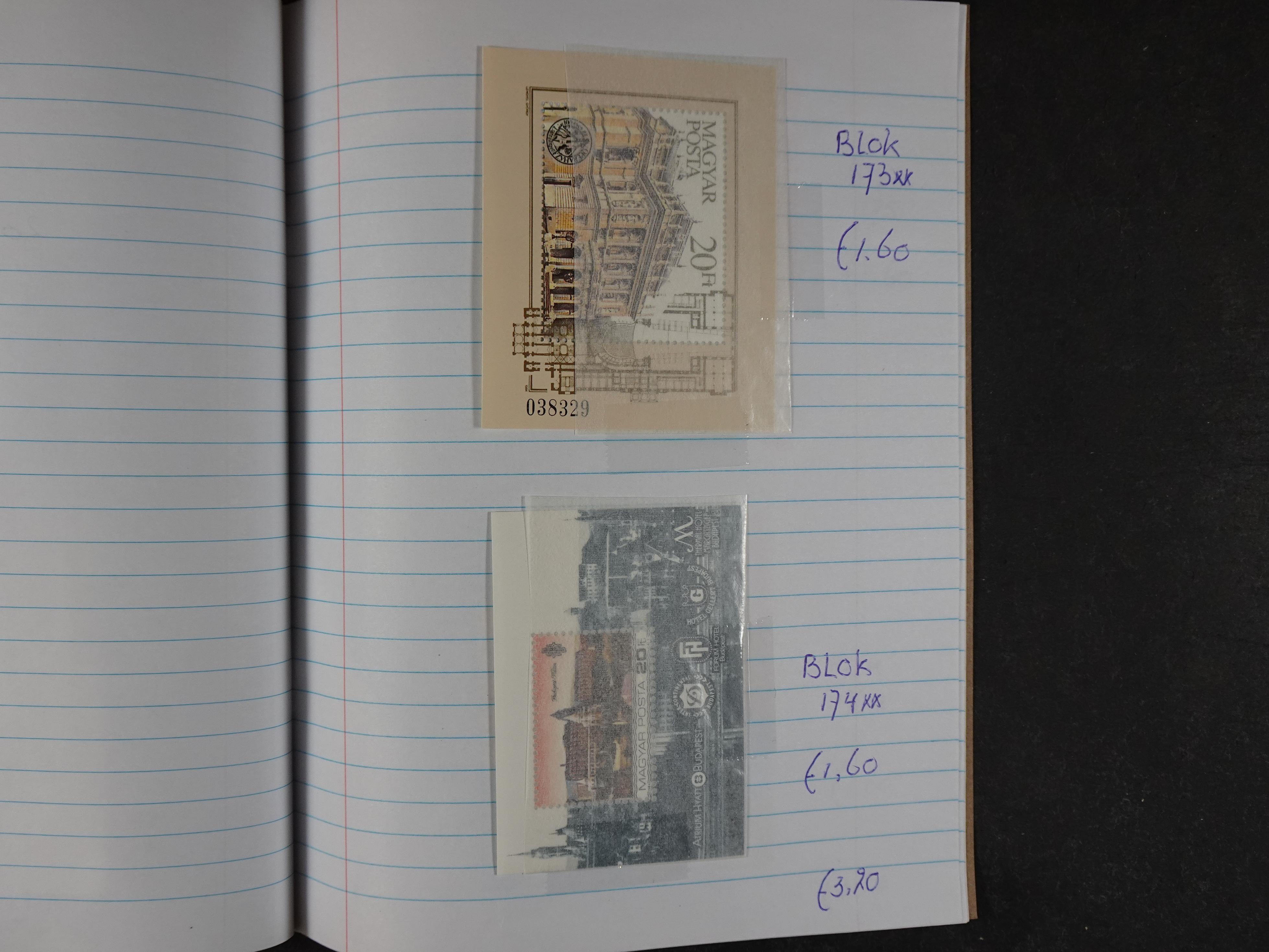 Mooie partij gelopen Rondzendboekjes.
Veel postfris.
Enorme restwaarde 27