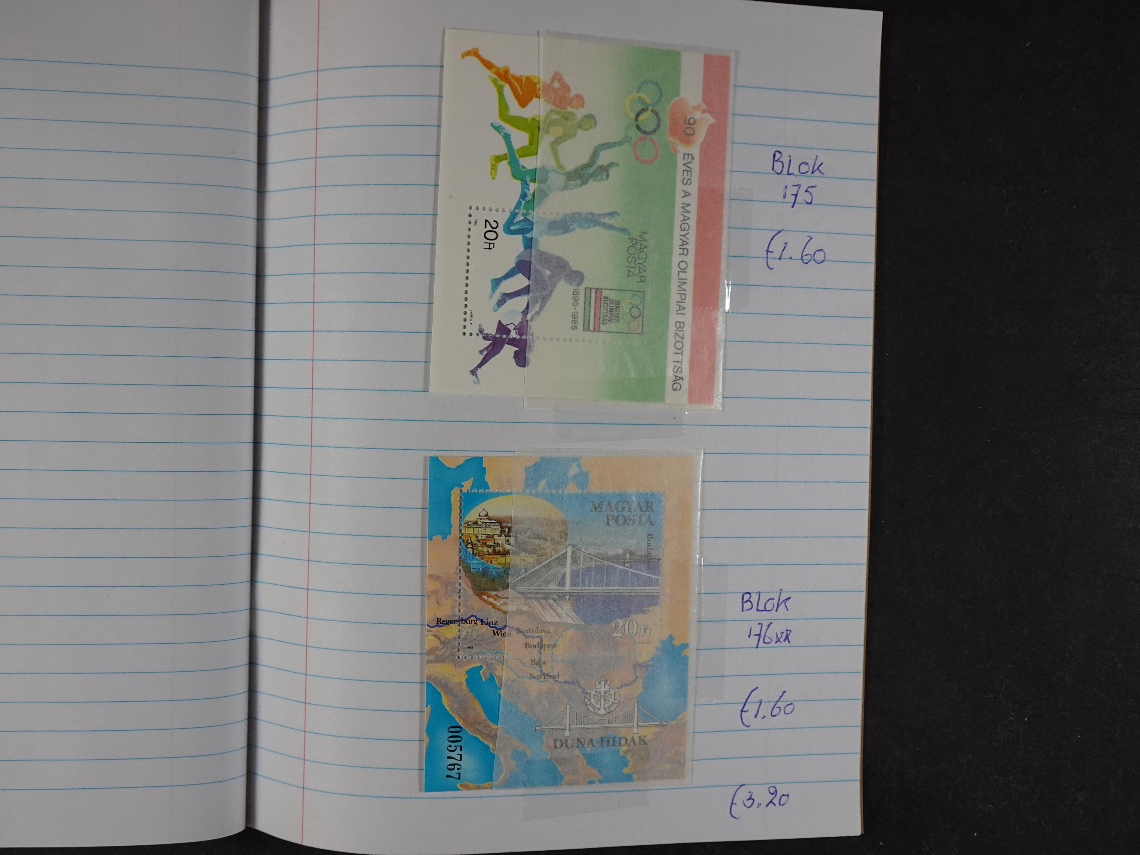 Mooie partij gelopen Rondzendboekjes.
Veel postfris.
Enorme restwaarde 28