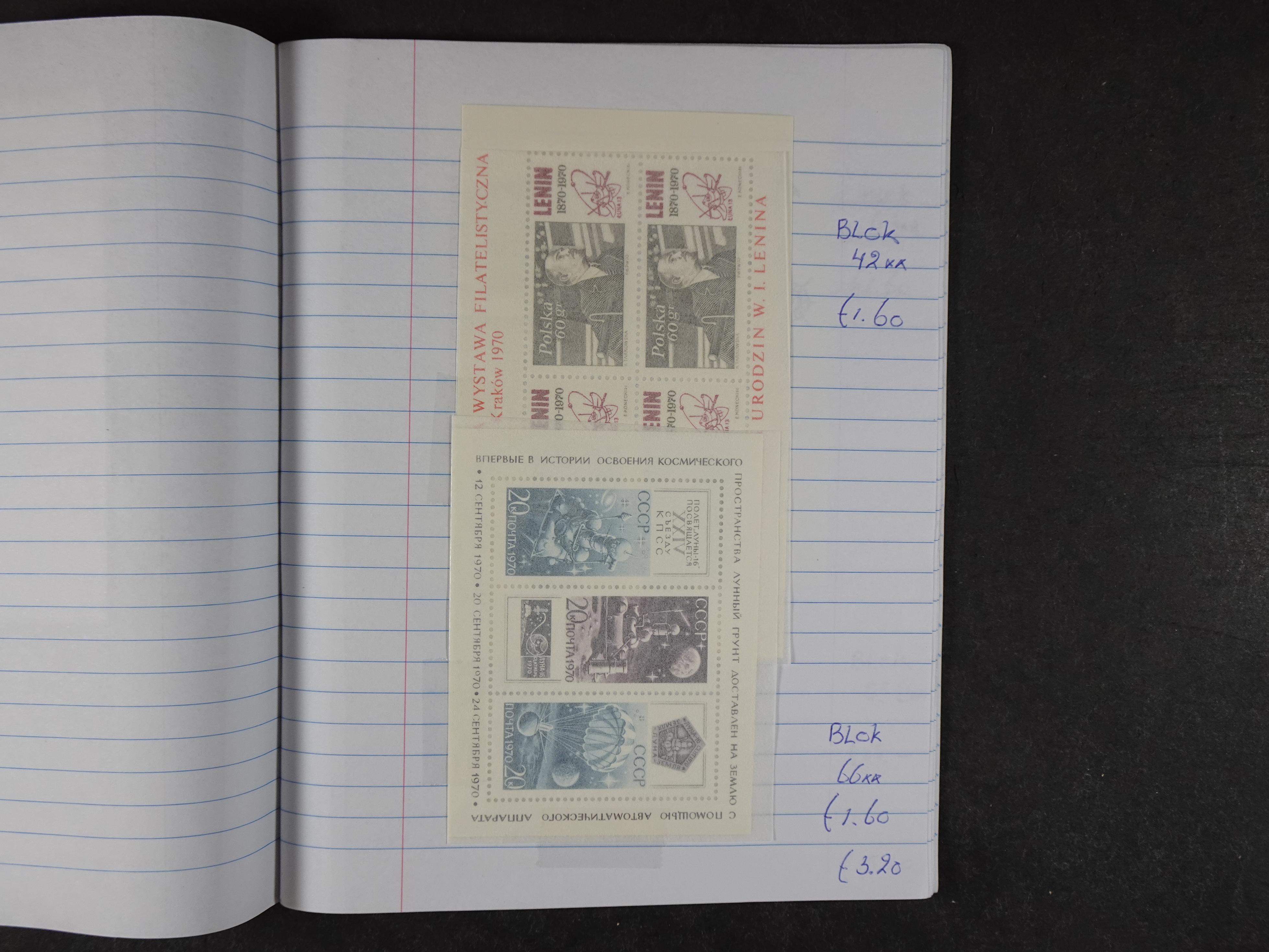 Mooie partij gelopen Rondzendboekjes.
Veel postfris.
Enorme restwaarde 37