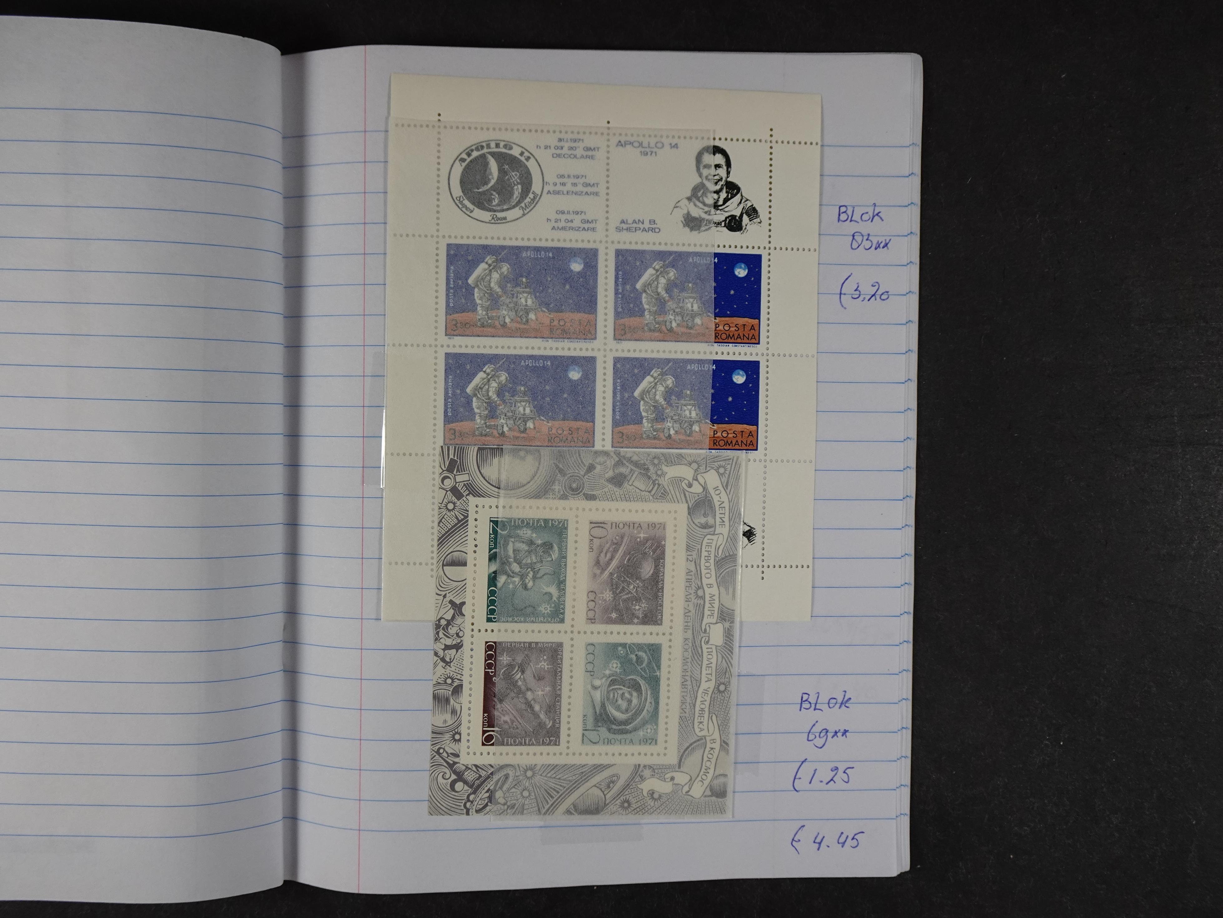 Mooie partij gelopen Rondzendboekjes.
Veel postfris.
Enorme restwaarde 43