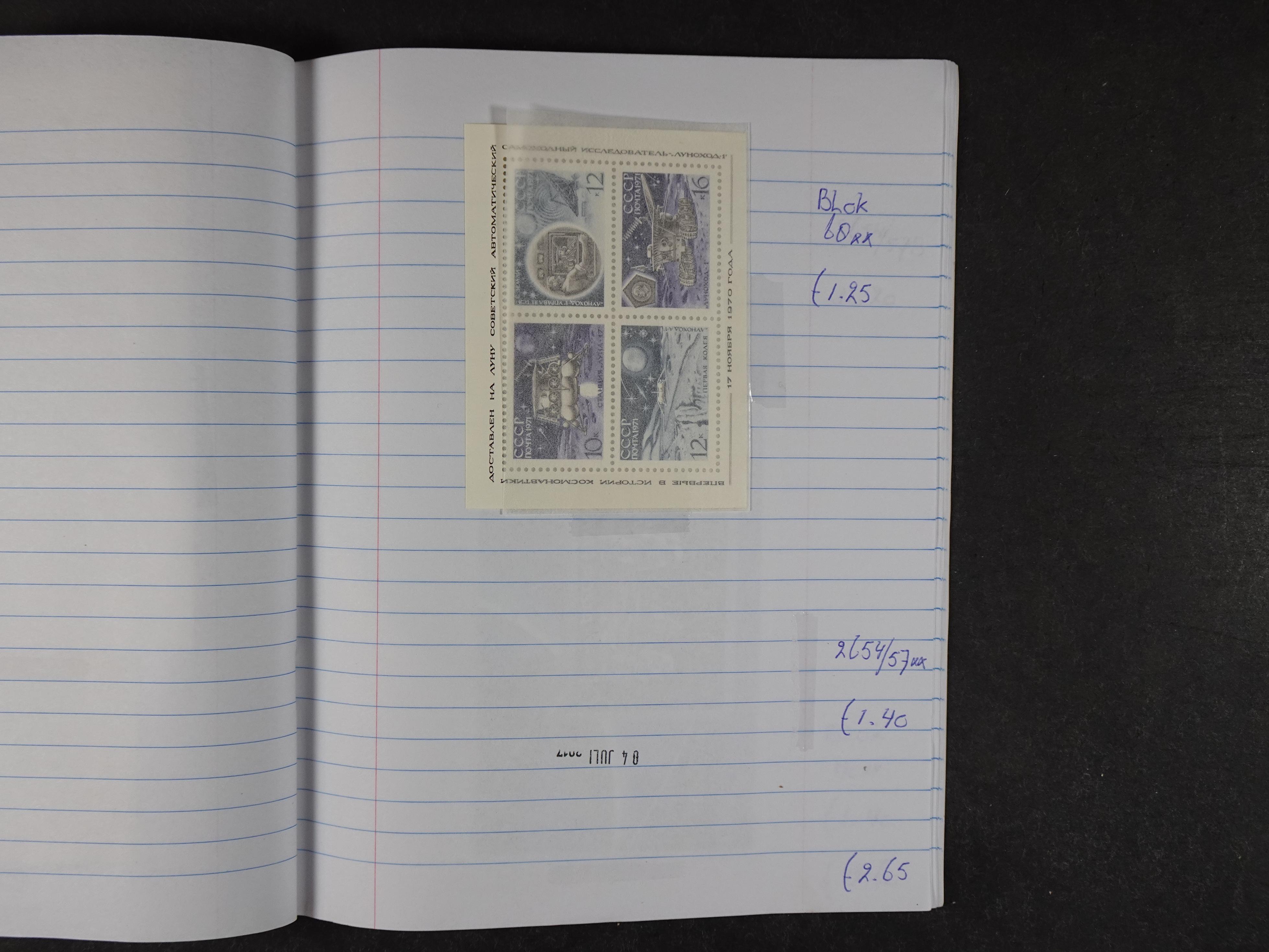 Mooie partij gelopen Rondzendboekjes.
Veel postfris.
Enorme restwaarde 44