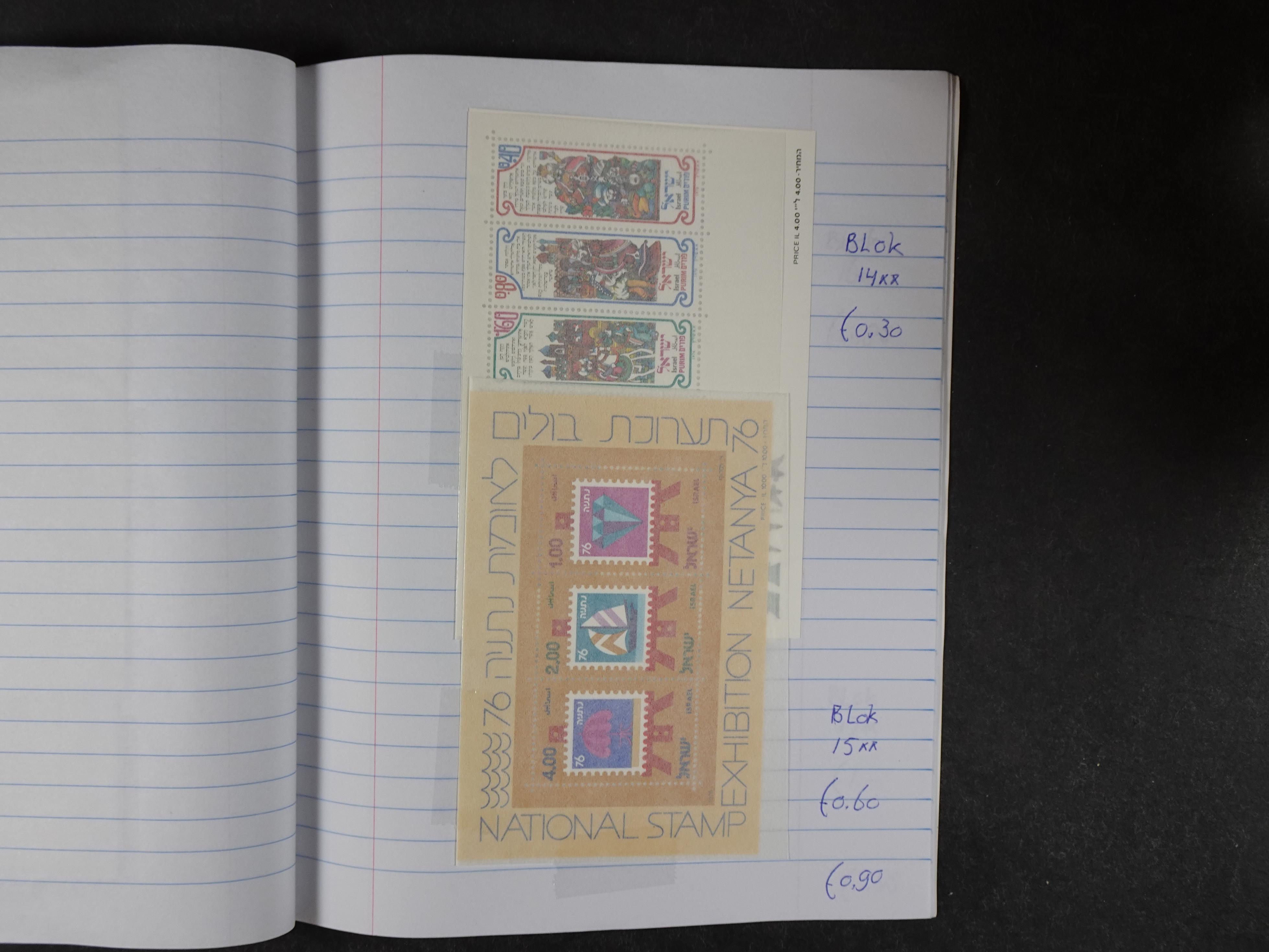 Mooie partij gelopen Rondzendboekjes.
Veel postfris.
Enorme restwaarde 52