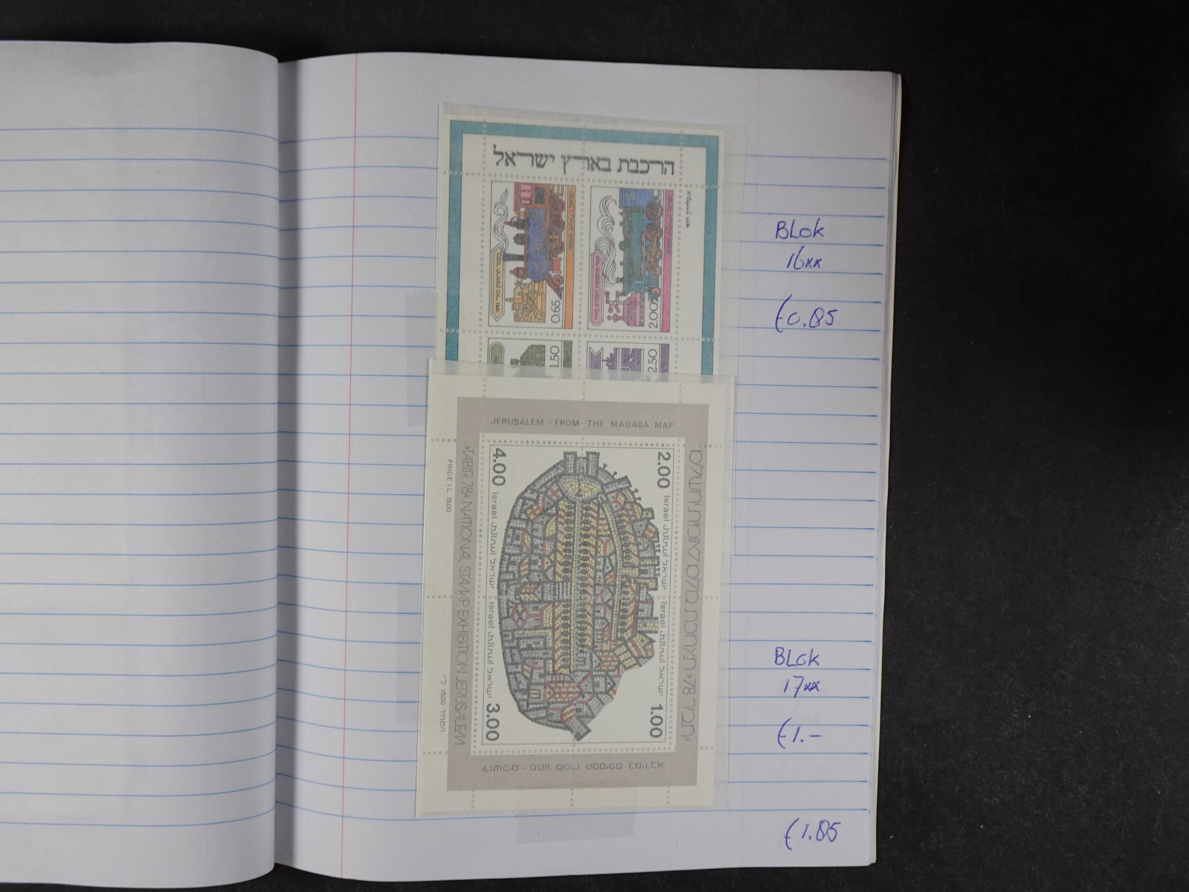 Mooie partij gelopen Rondzendboekjes.
Veel postfris.
Enorme restwaarde 53