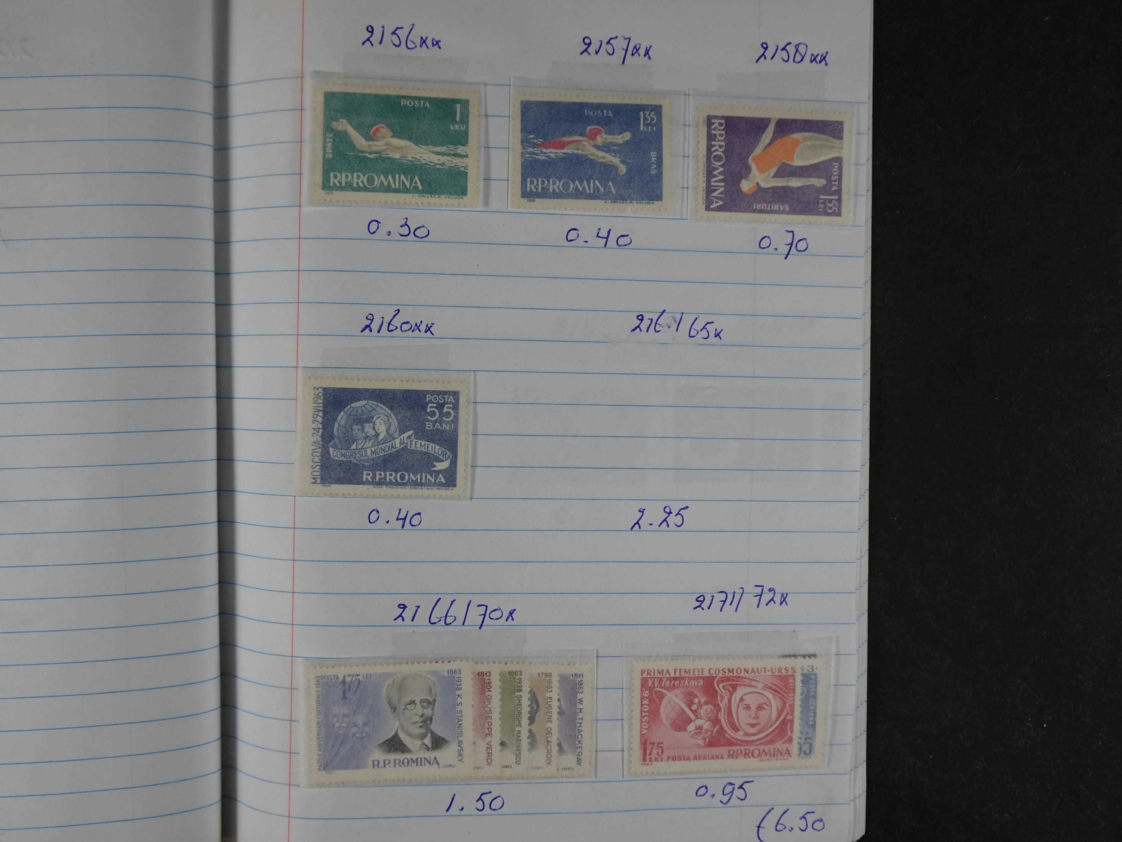 Mooie partij gelopen Rondzendboekjes.
Veel postfris.
Enorme restwaarde 80