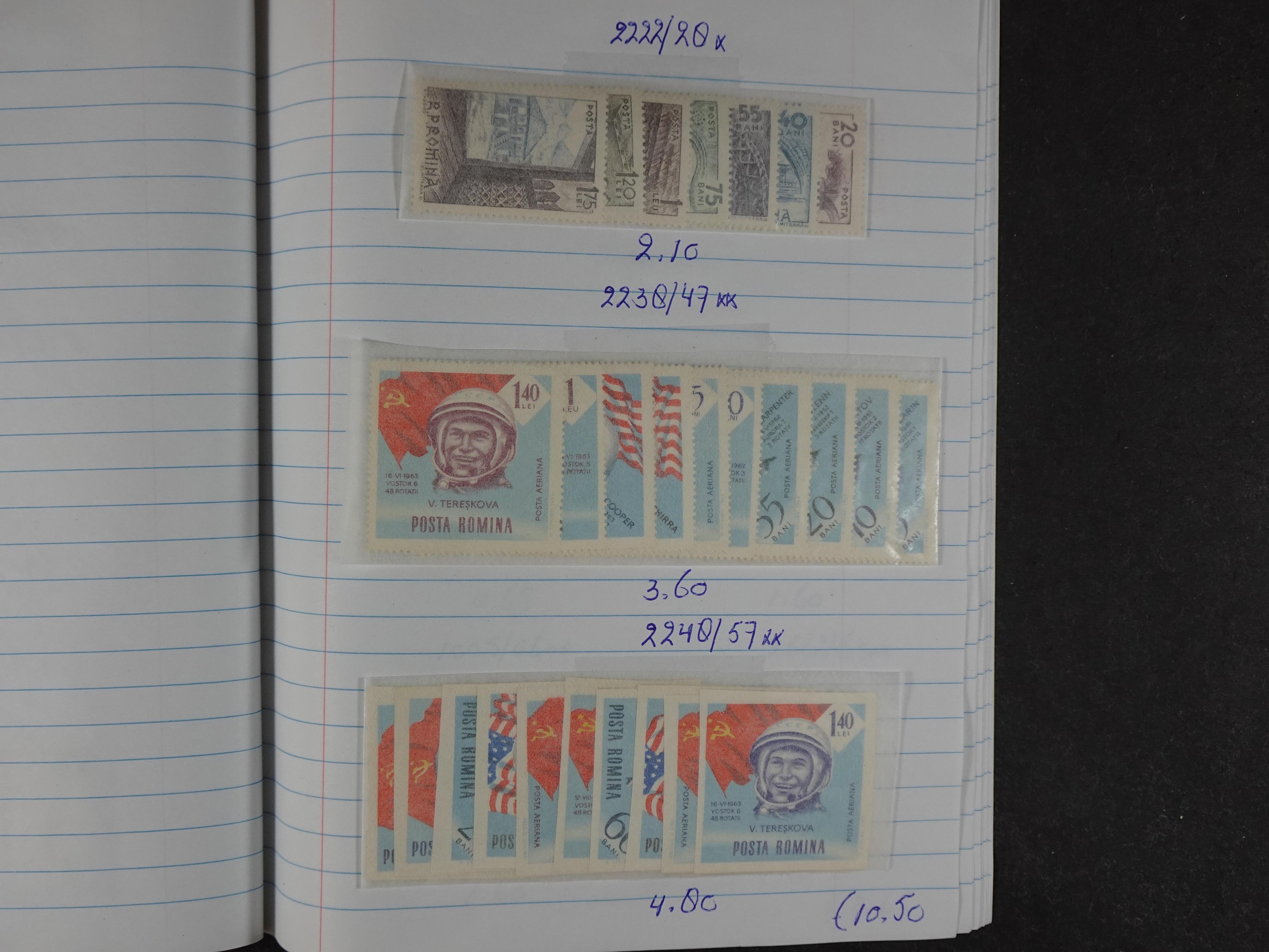 Mooie partij gelopen Rondzendboekjes.
Veel postfris.
Enorme restwaarde 83