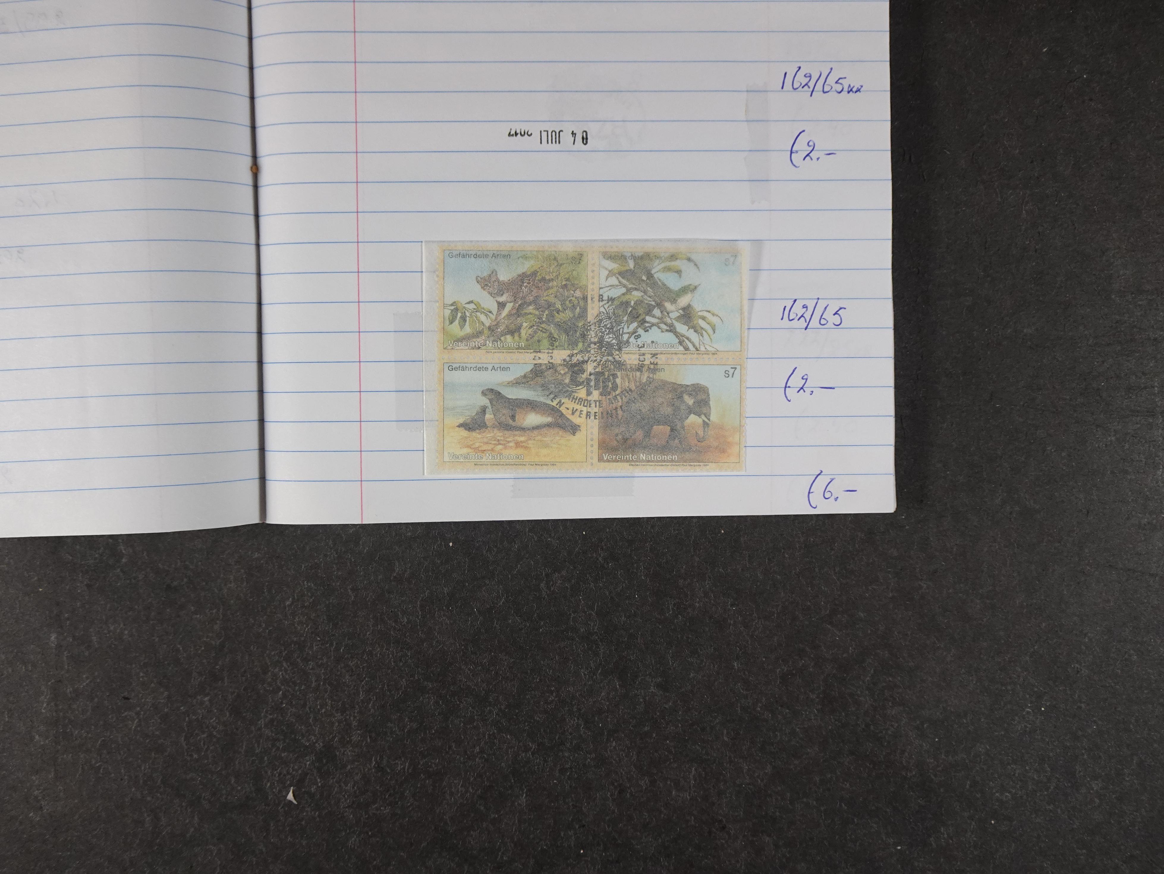 Mooie partij gelopen Rondzendboekjes.
Veel postfris.
Enorme restwaarde 102