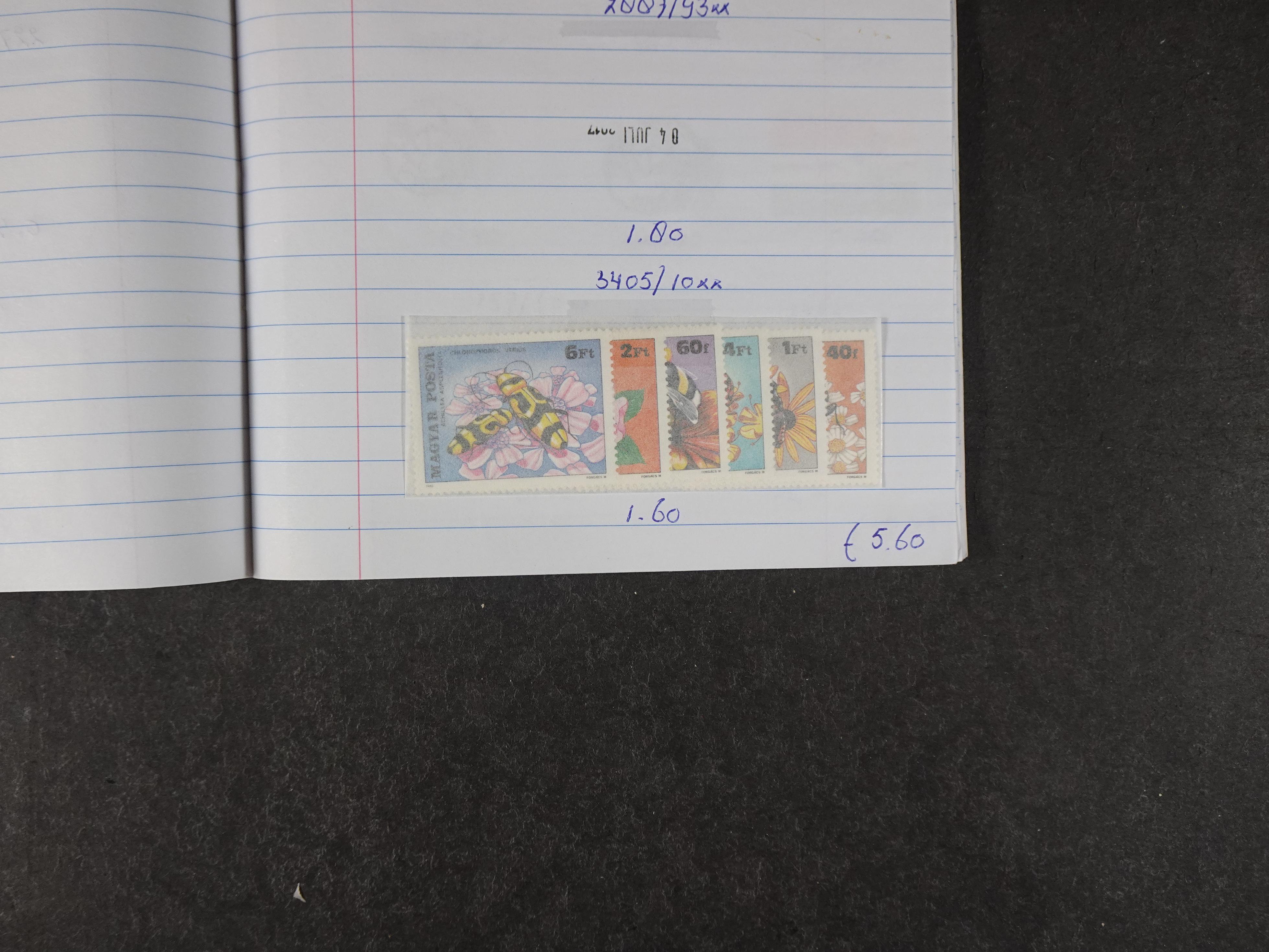 Mooie partij gelopen Rondzendboekjes.
Veel postfris.
Enorme restwaarde 109