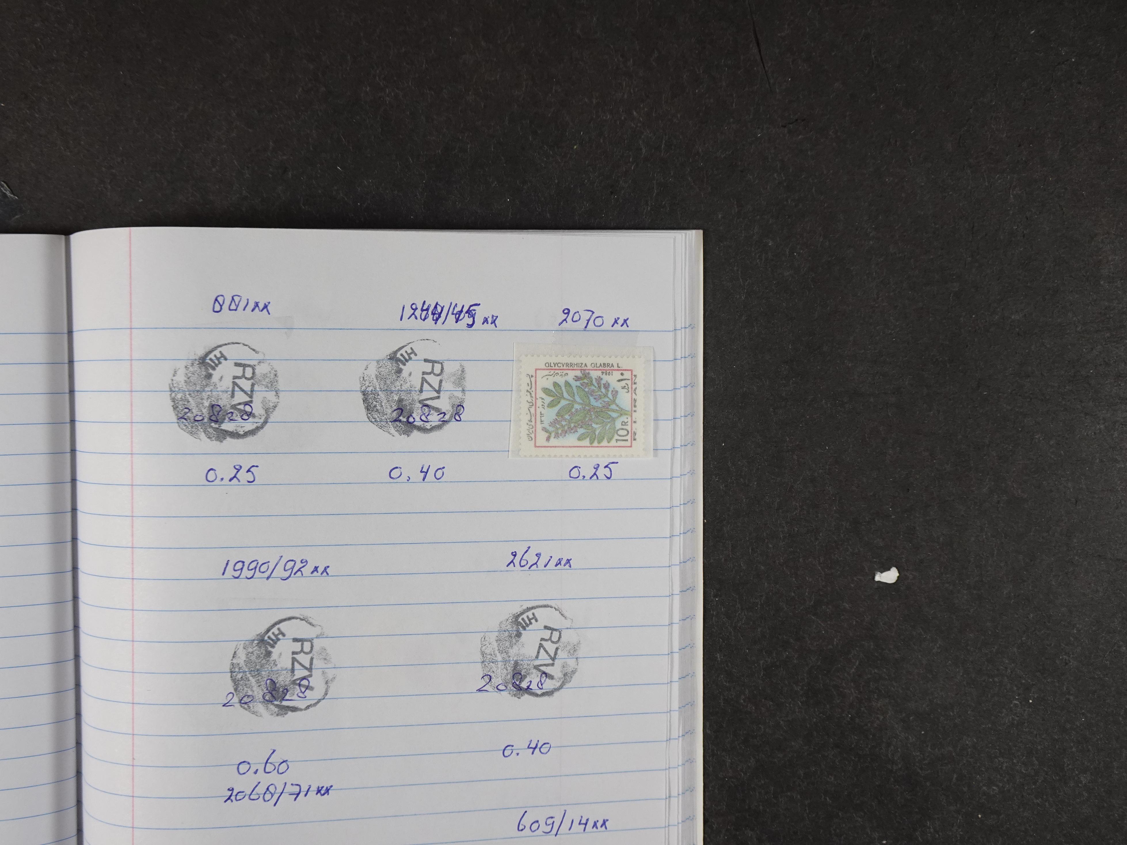 Mooie partij gelopen Rondzendboekjes.
Veel postfris.
Enorme restwaarde 114