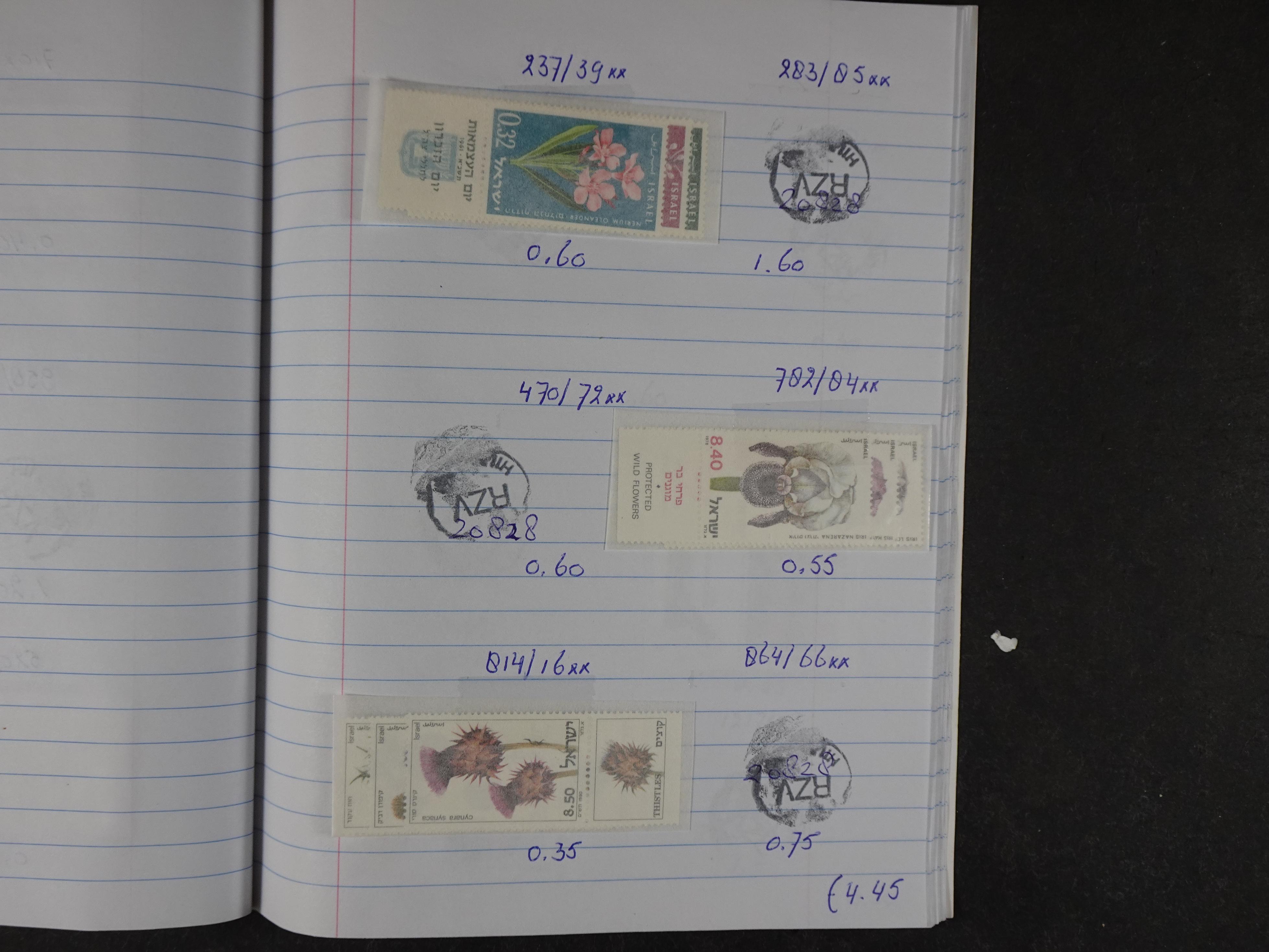 Mooie partij gelopen Rondzendboekjes.
Veel postfris.
Enorme restwaarde 117