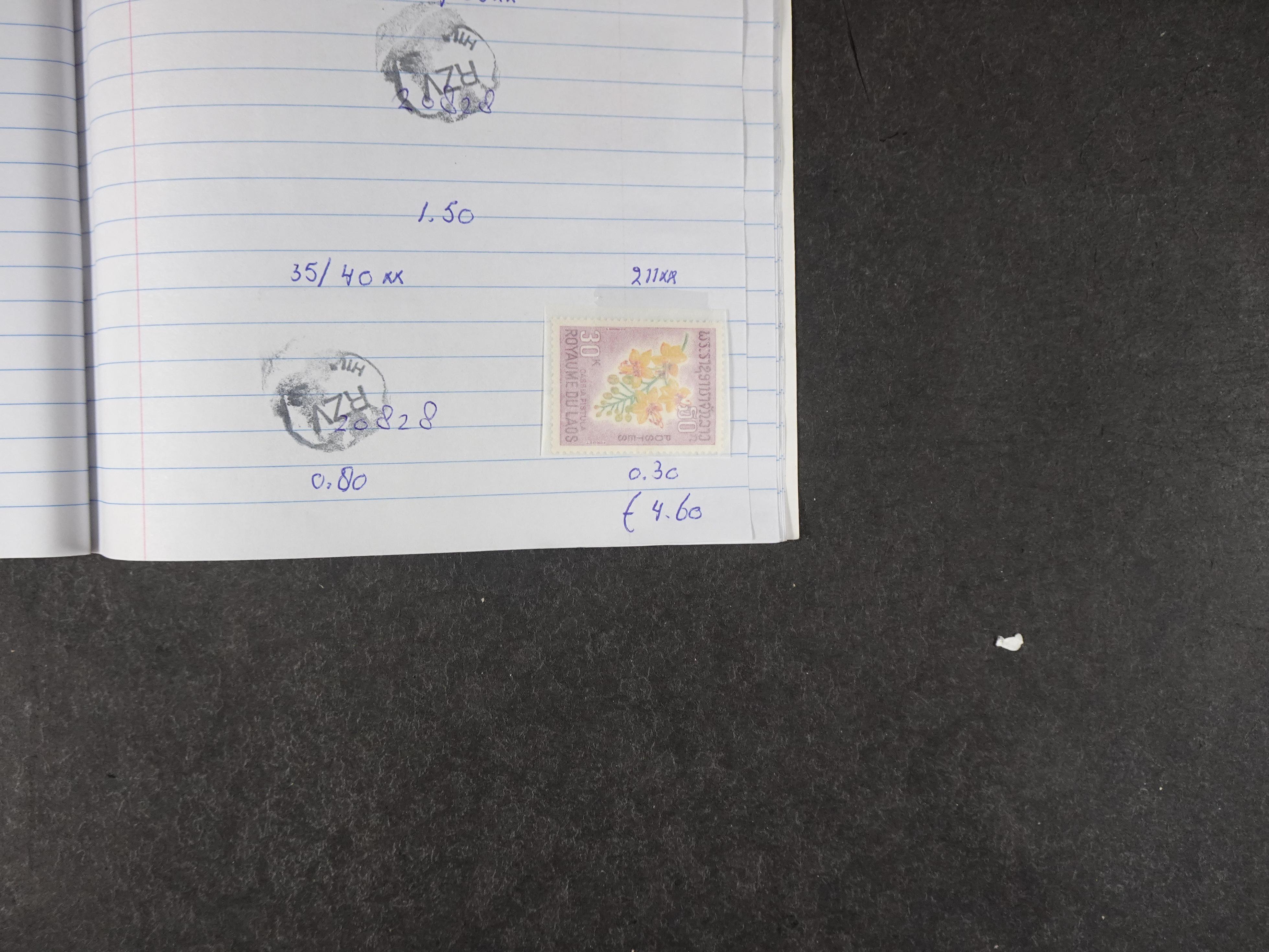 Mooie partij gelopen Rondzendboekjes.
Veel postfris.
Enorme restwaarde 122