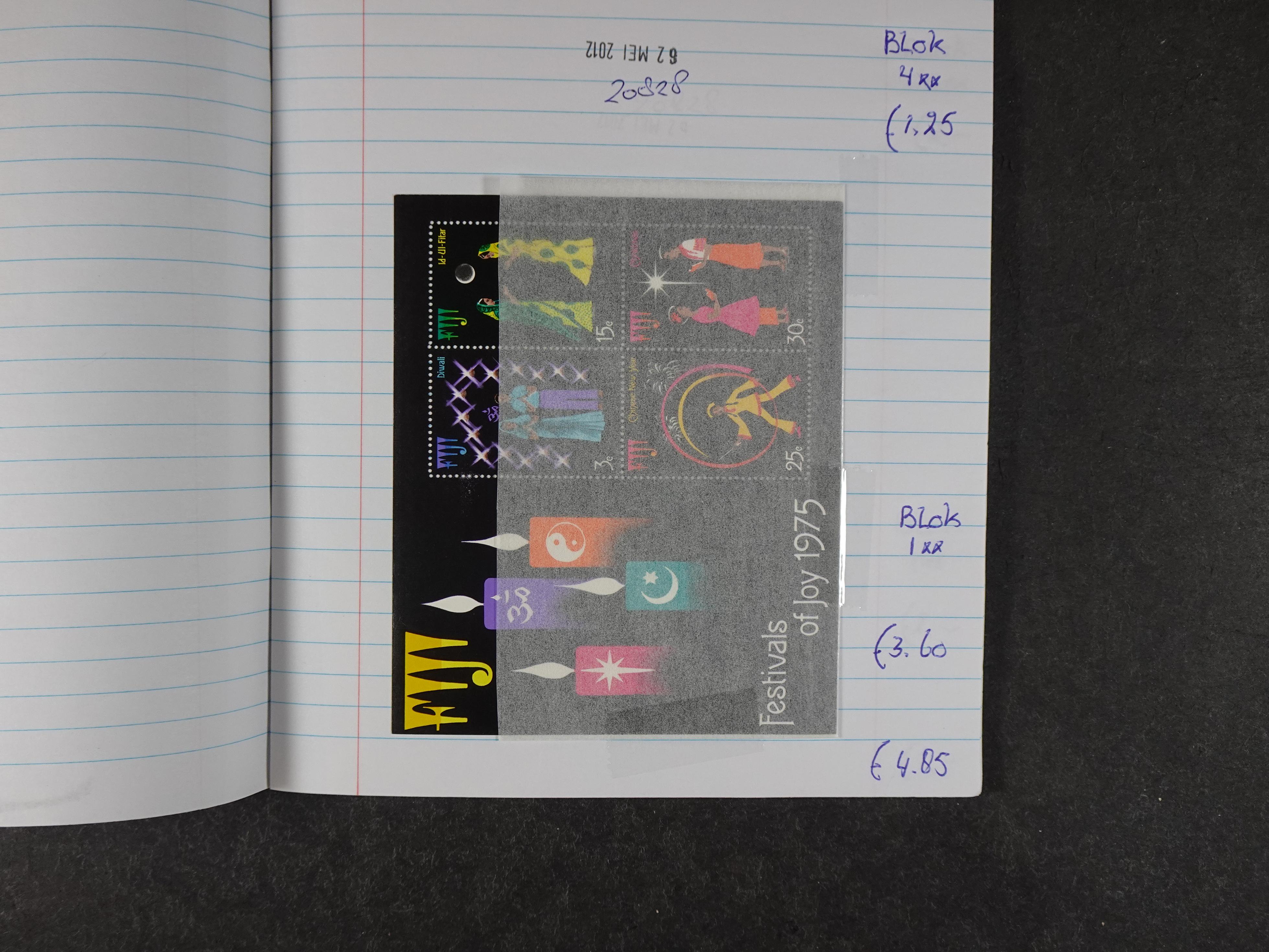 Mooie partij gelopen Rondzendboekjes.
Veel postfris.
Enorme restwaarde 132