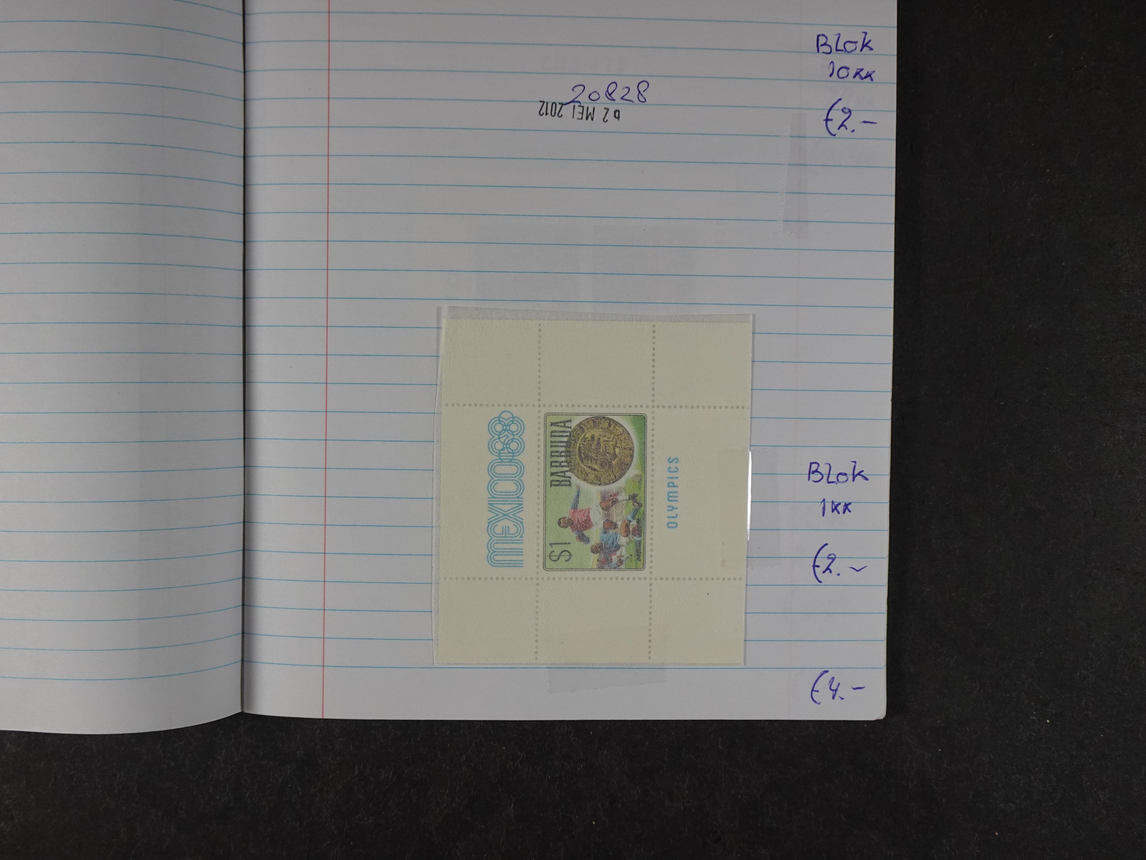 Mooie partij gelopen Rondzendboekjes.
Veel postfris.
Enorme restwaarde 133