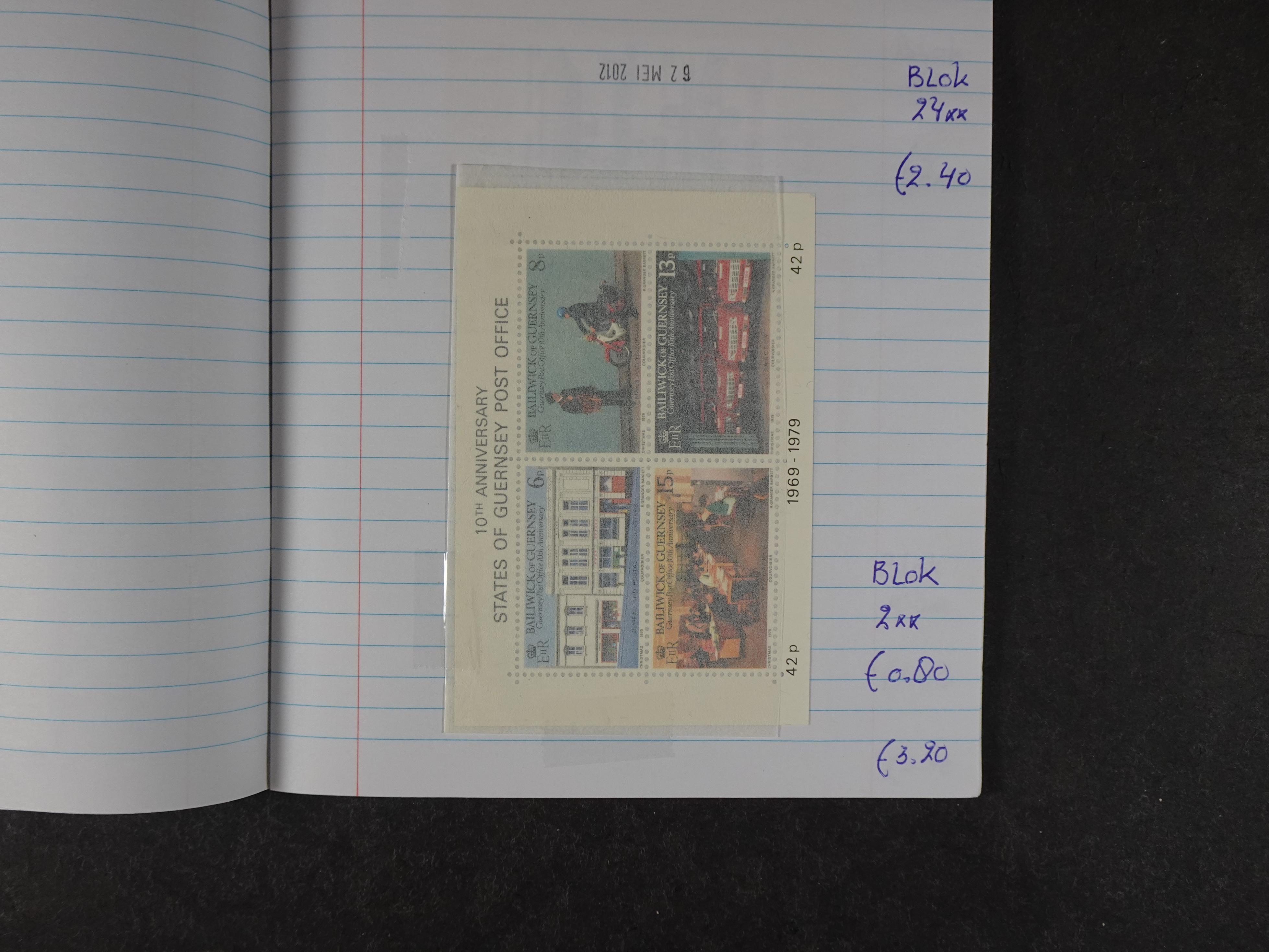 Mooie partij gelopen Rondzendboekjes.
Veel postfris.
Enorme restwaarde 134