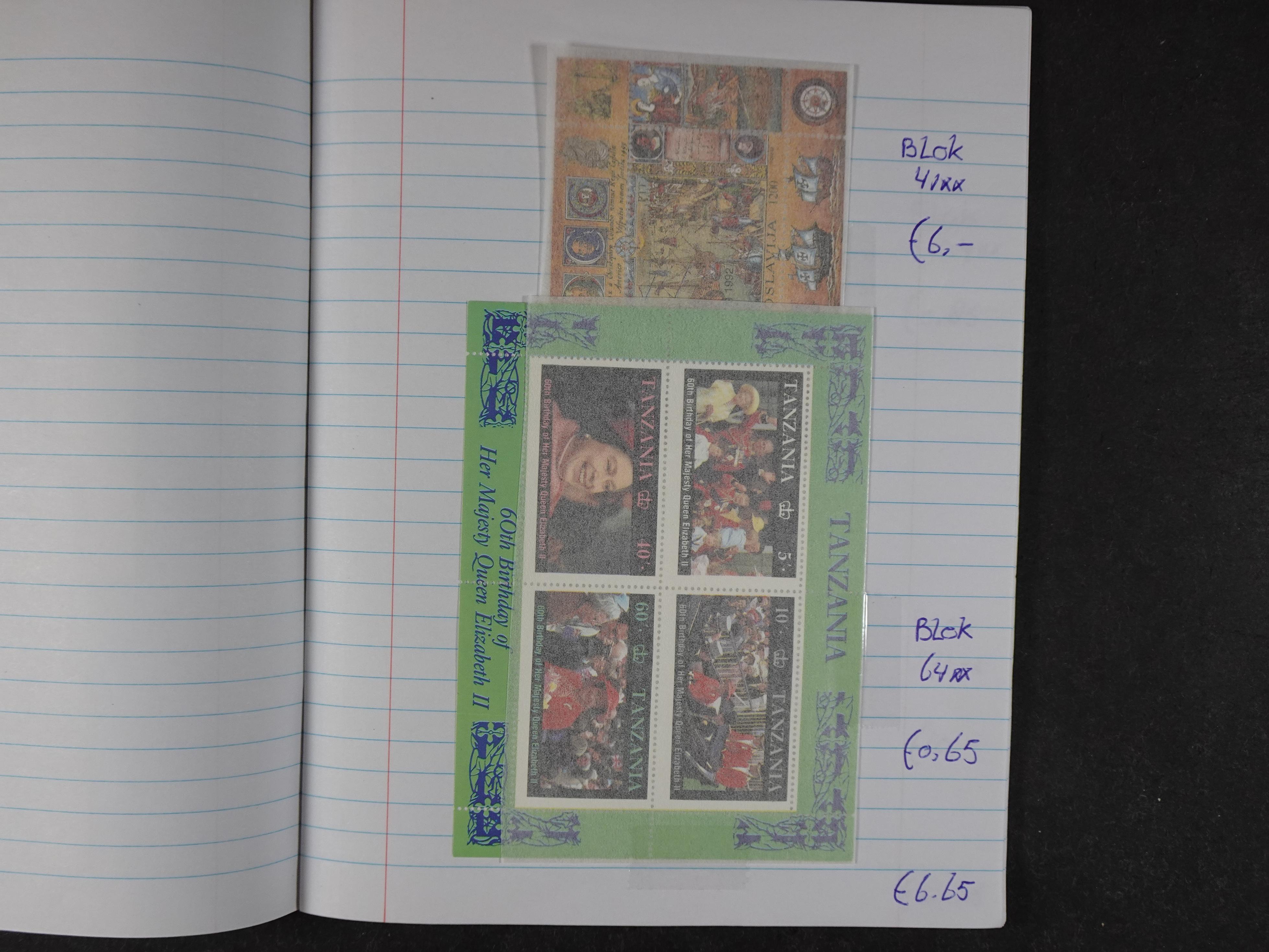 Mooie partij gelopen Rondzendboekjes.
Veel postfris.
Enorme restwaarde 136