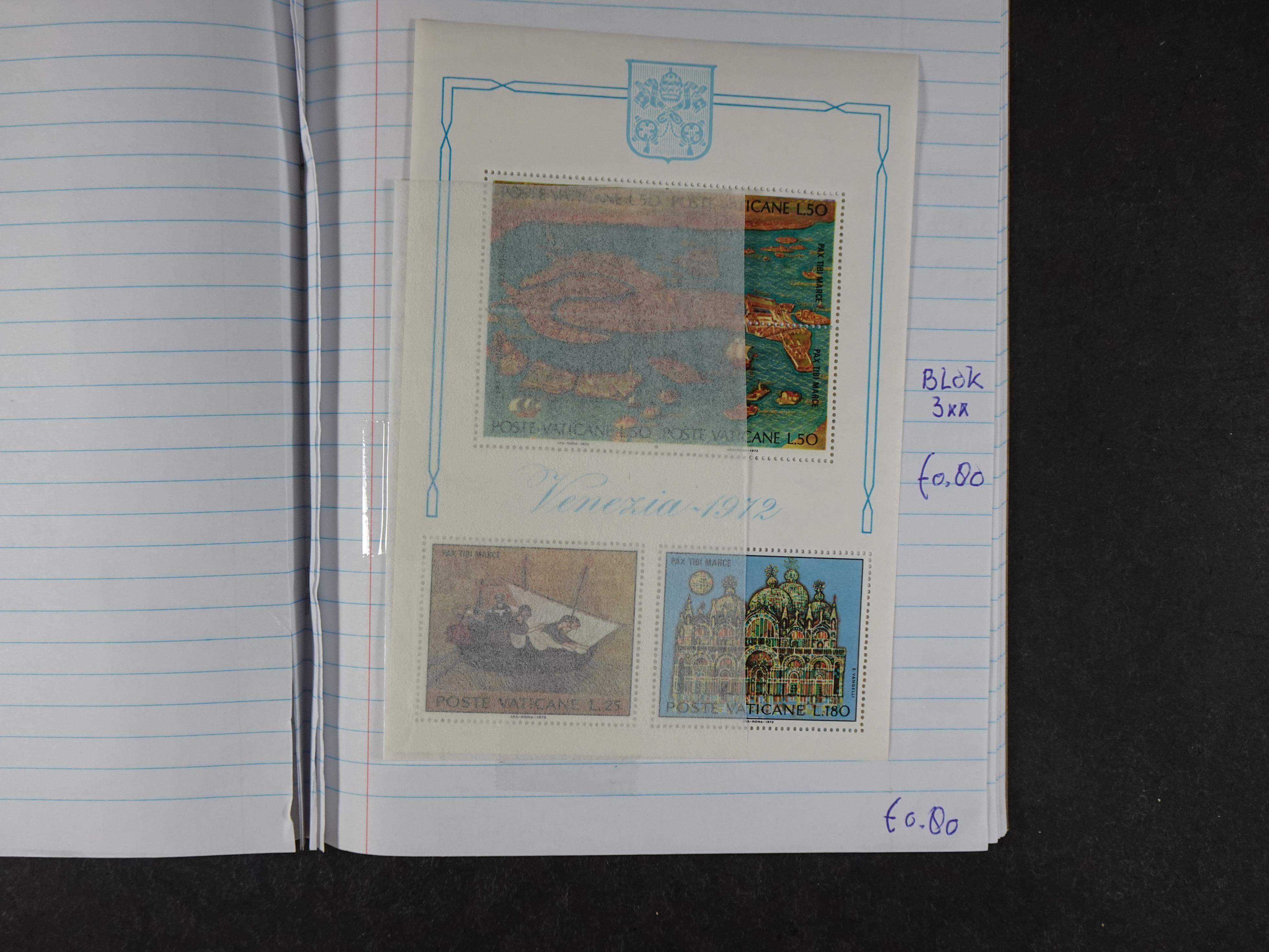 Mooie partij gelopen Rondzendboekjes.
Veel postfris.
Enorme restwaarde 141