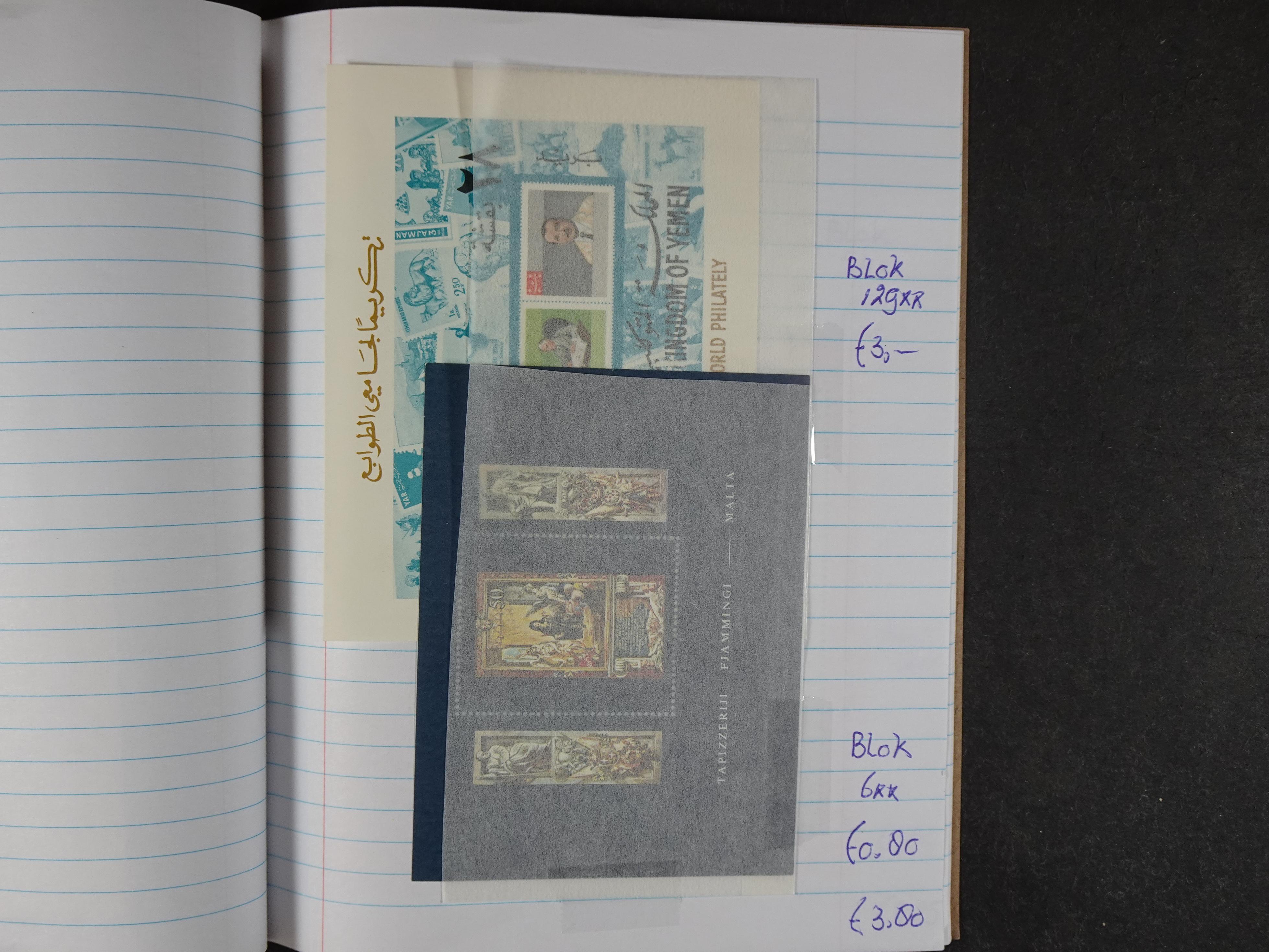 Mooie partij gelopen Rondzendboekjes.
Veel postfris.
Enorme restwaarde 146