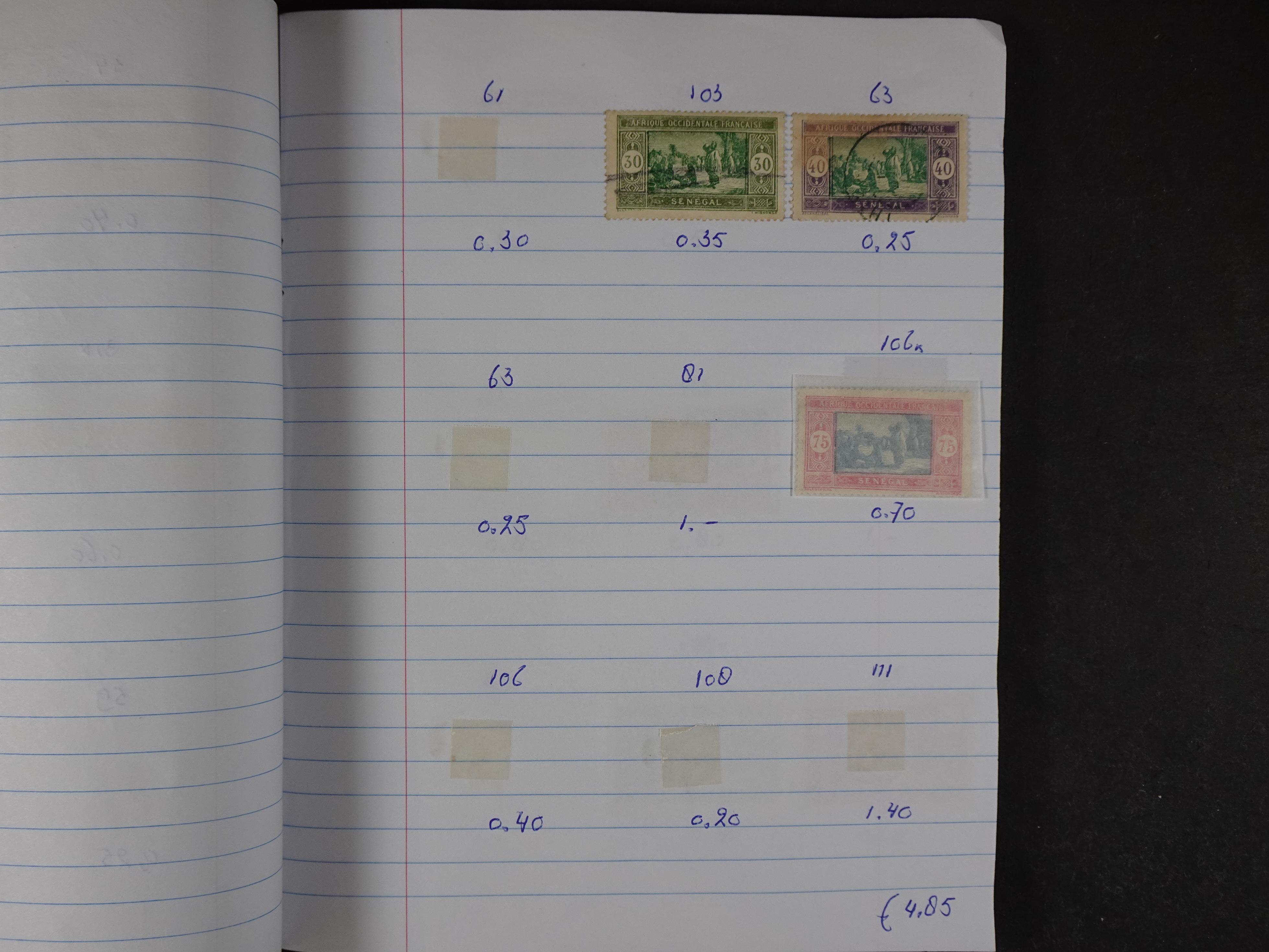 Mooie partij gelopen Rondzendboekjes.
Veel postfris.
Enorme restwaarde 162