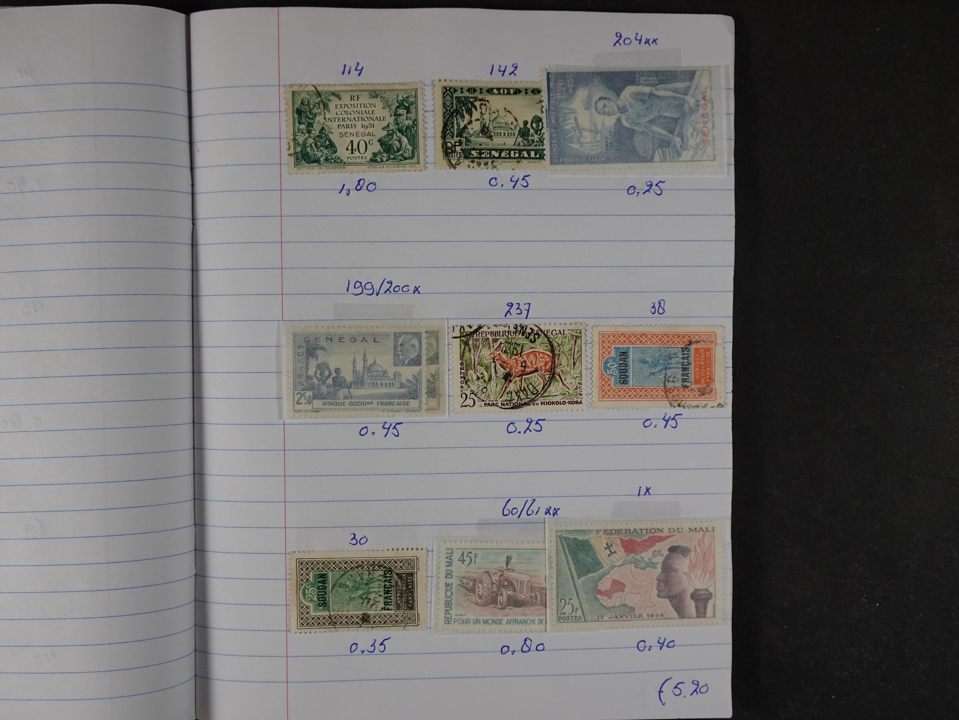 Mooie partij gelopen Rondzendboekjes.
Veel postfris.
Enorme restwaarde 163