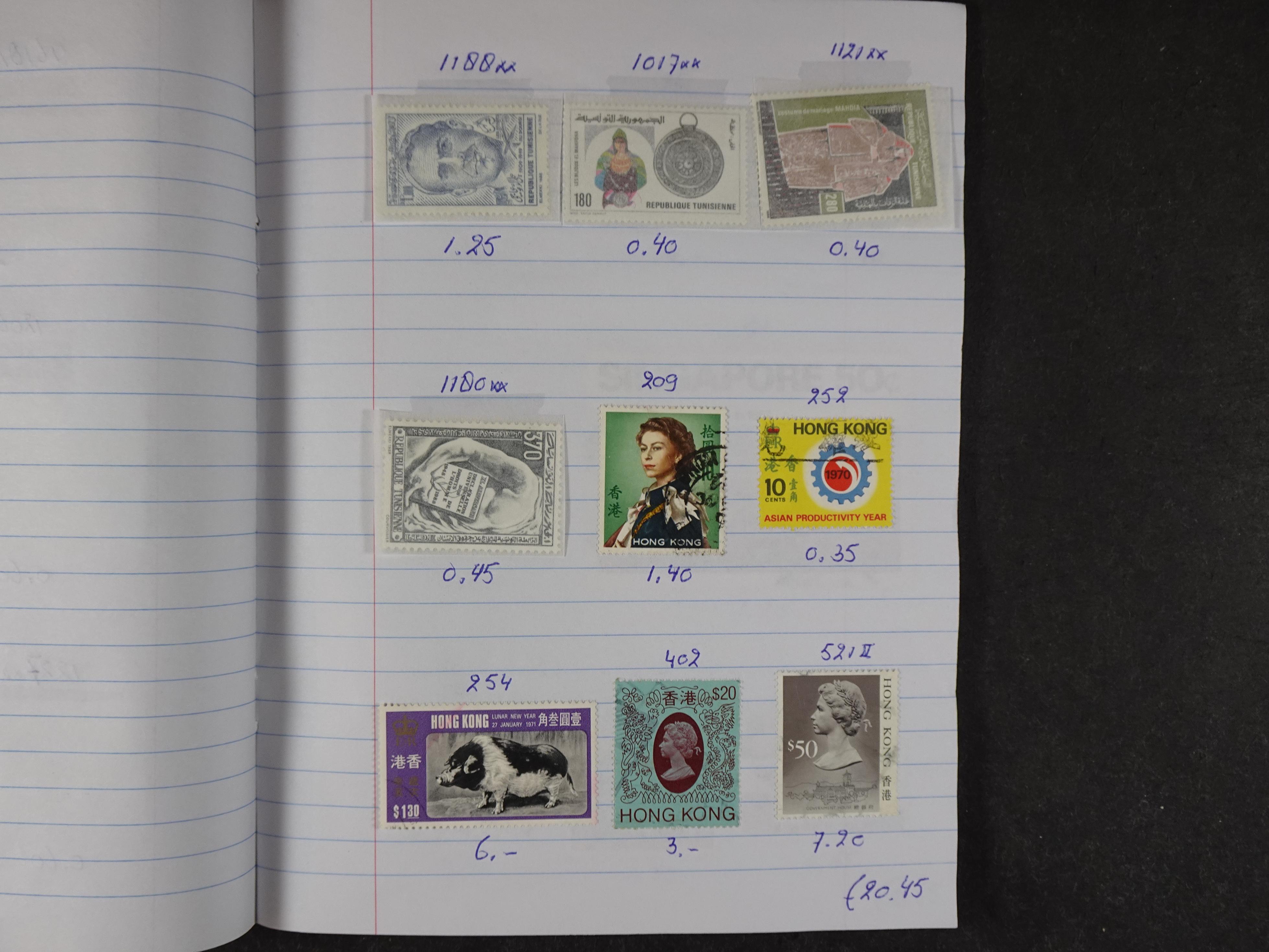 Mooie partij gelopen Rondzendboekjes.
Veel postfris.
Enorme restwaarde 170