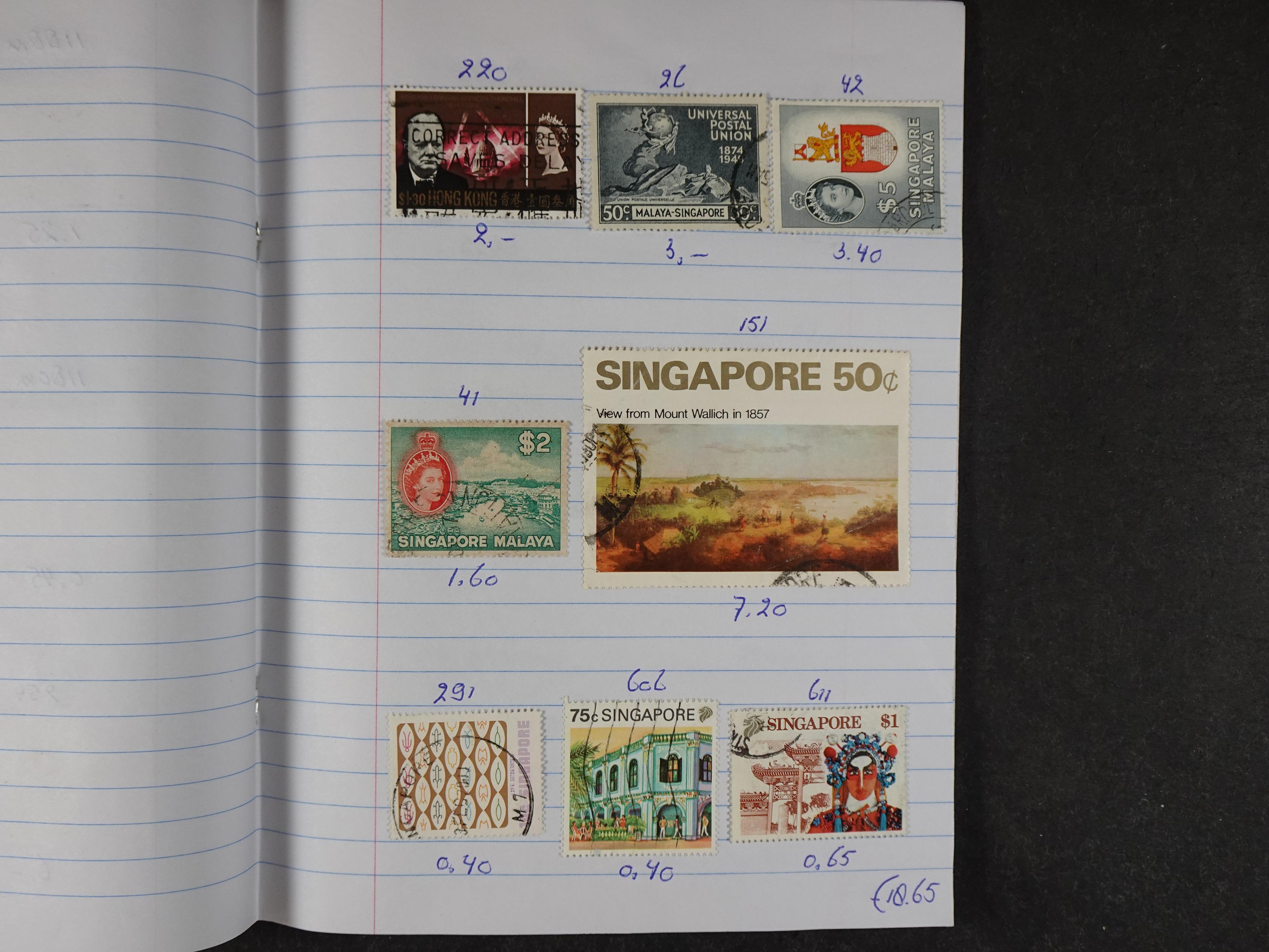 Mooie partij gelopen Rondzendboekjes.
Veel postfris.
Enorme restwaarde 171