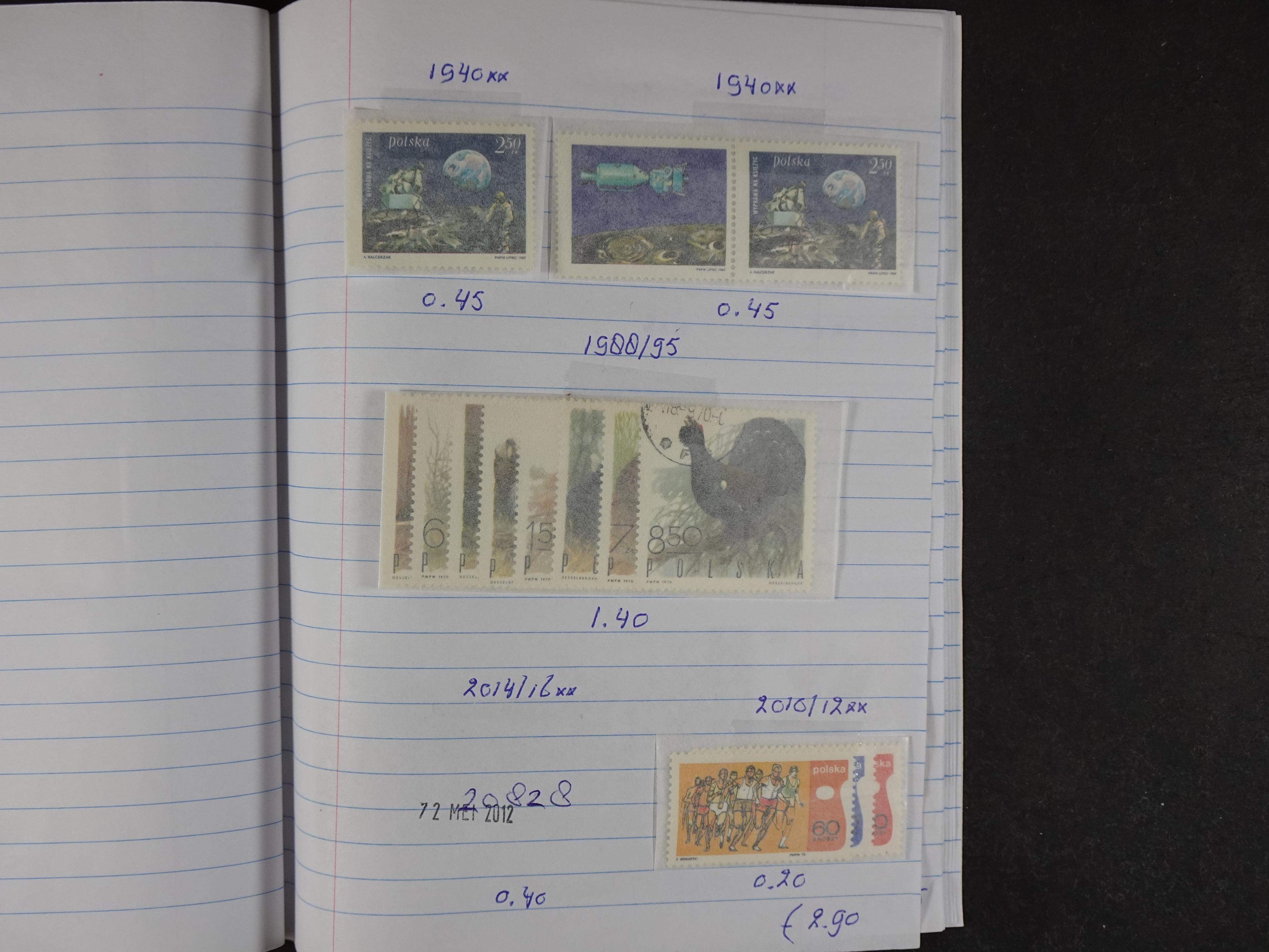 Mooie partij gelopen Rondzendboekjes.
Veel postfris.
Enorme restwaarde 180