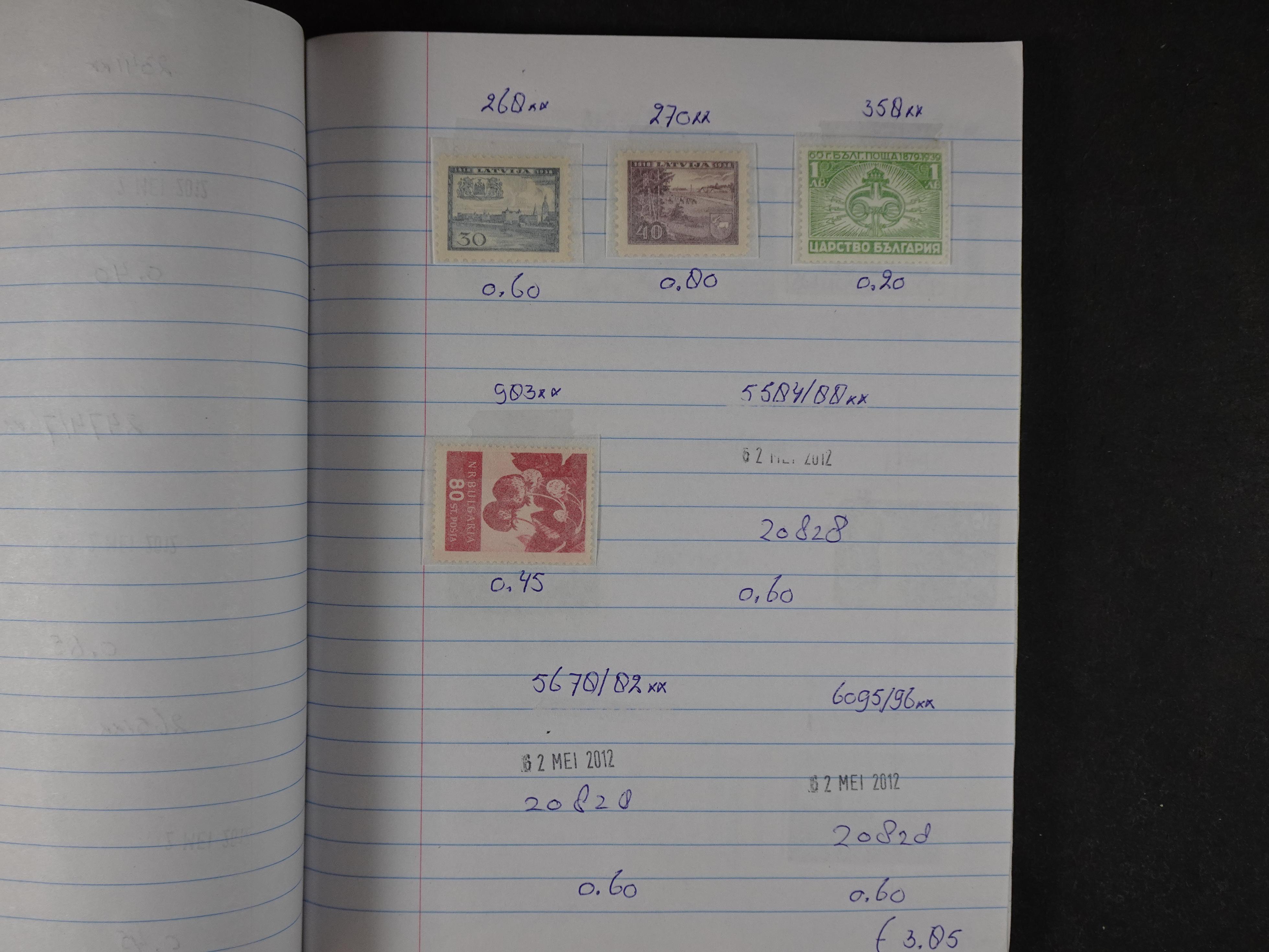 Mooie partij gelopen Rondzendboekjes.
Veel postfris.
Enorme restwaarde 199