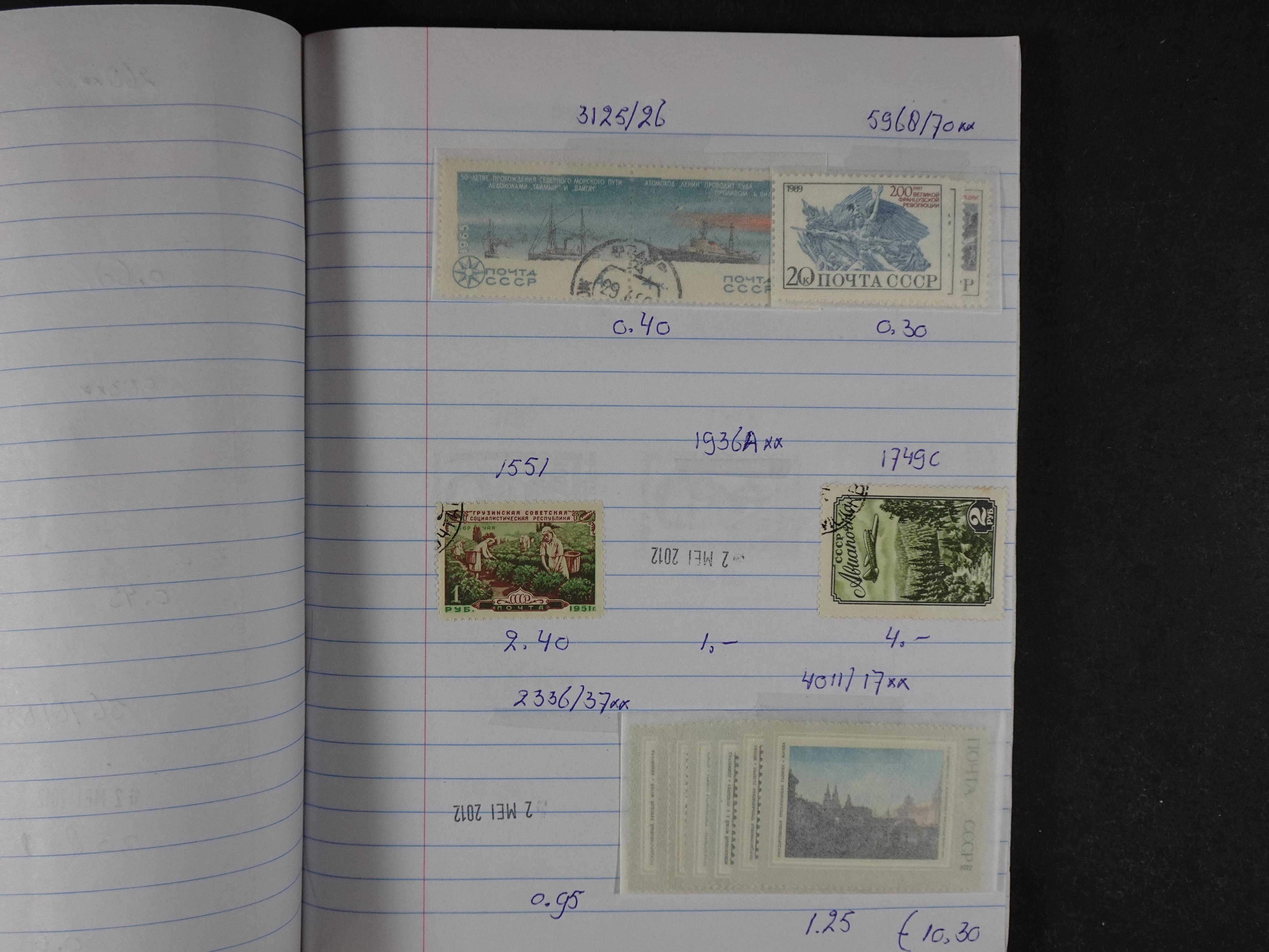 Mooie partij gelopen Rondzendboekjes.
Veel postfris.
Enorme restwaarde 200