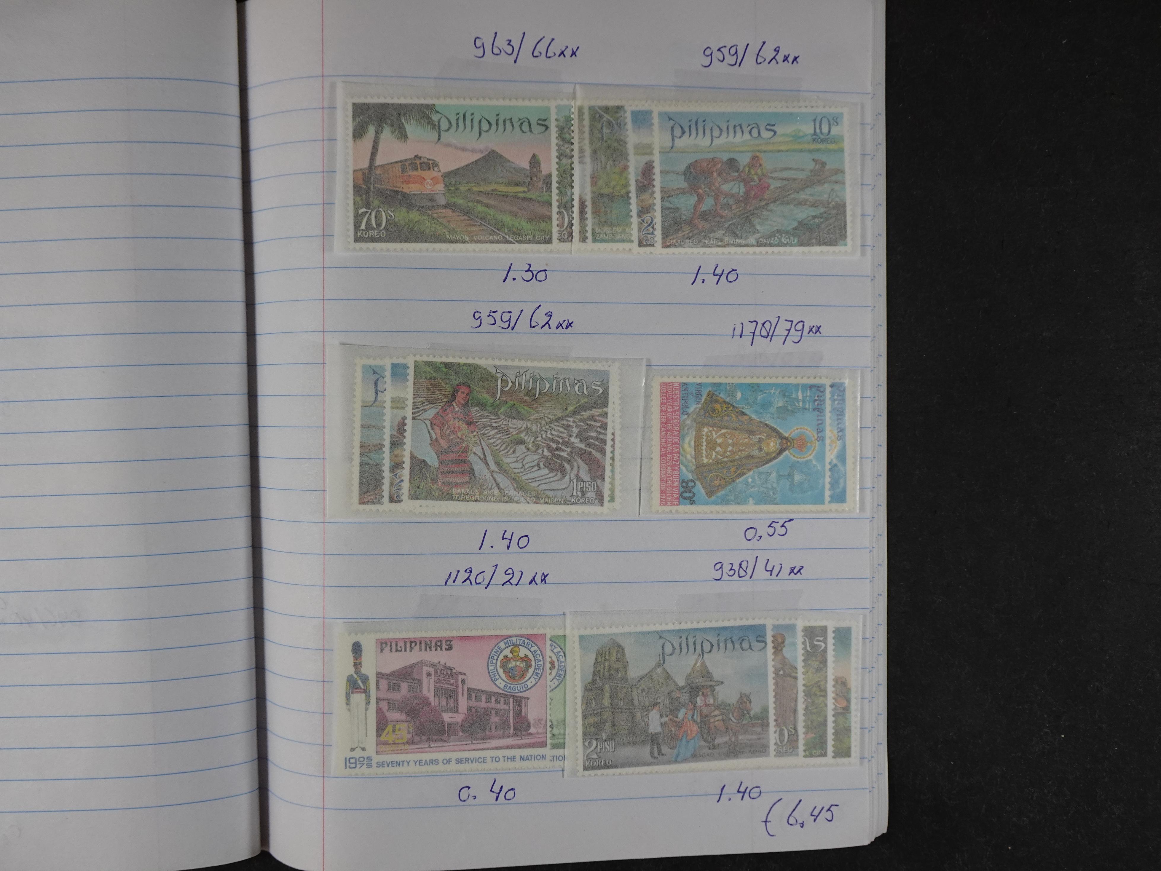 Mooie partij gelopen Rondzendboekjes.
Veel postfris.
Enorme restwaarde 213