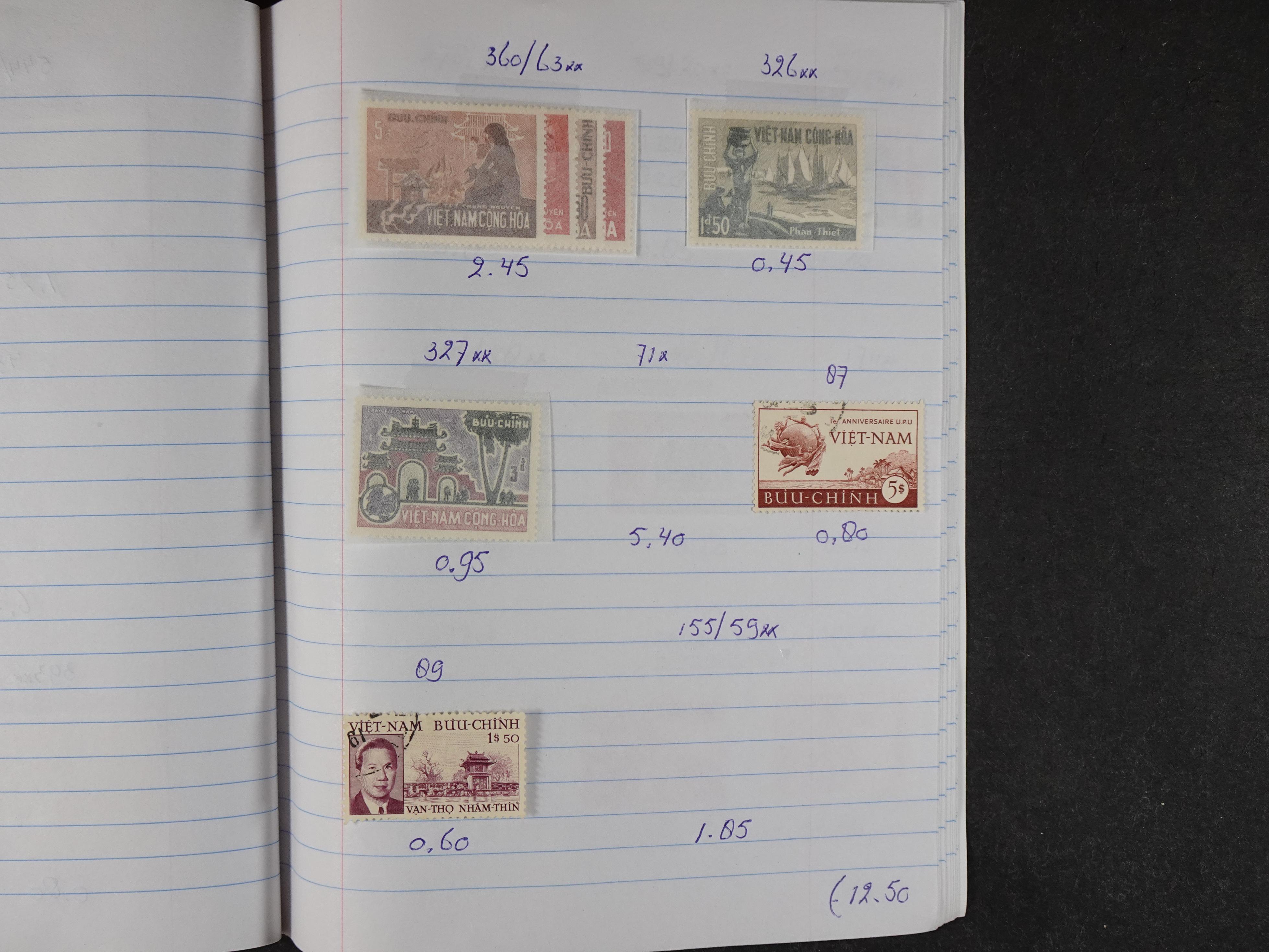 Mooie partij gelopen Rondzendboekjes.
Veel postfris.
Enorme restwaarde 218