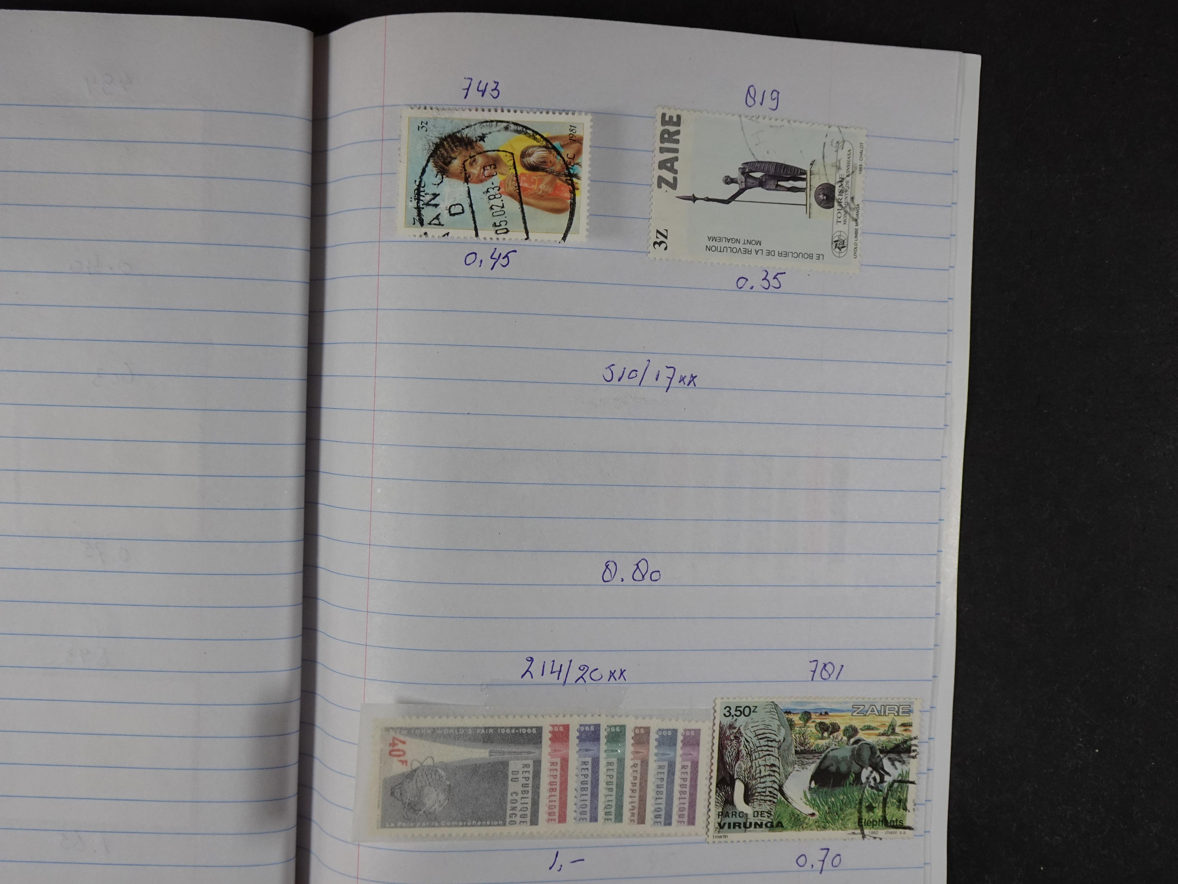 Mooie partij gelopen Rondzendboekjes.
Veel postfris.
Enorme restwaarde 227