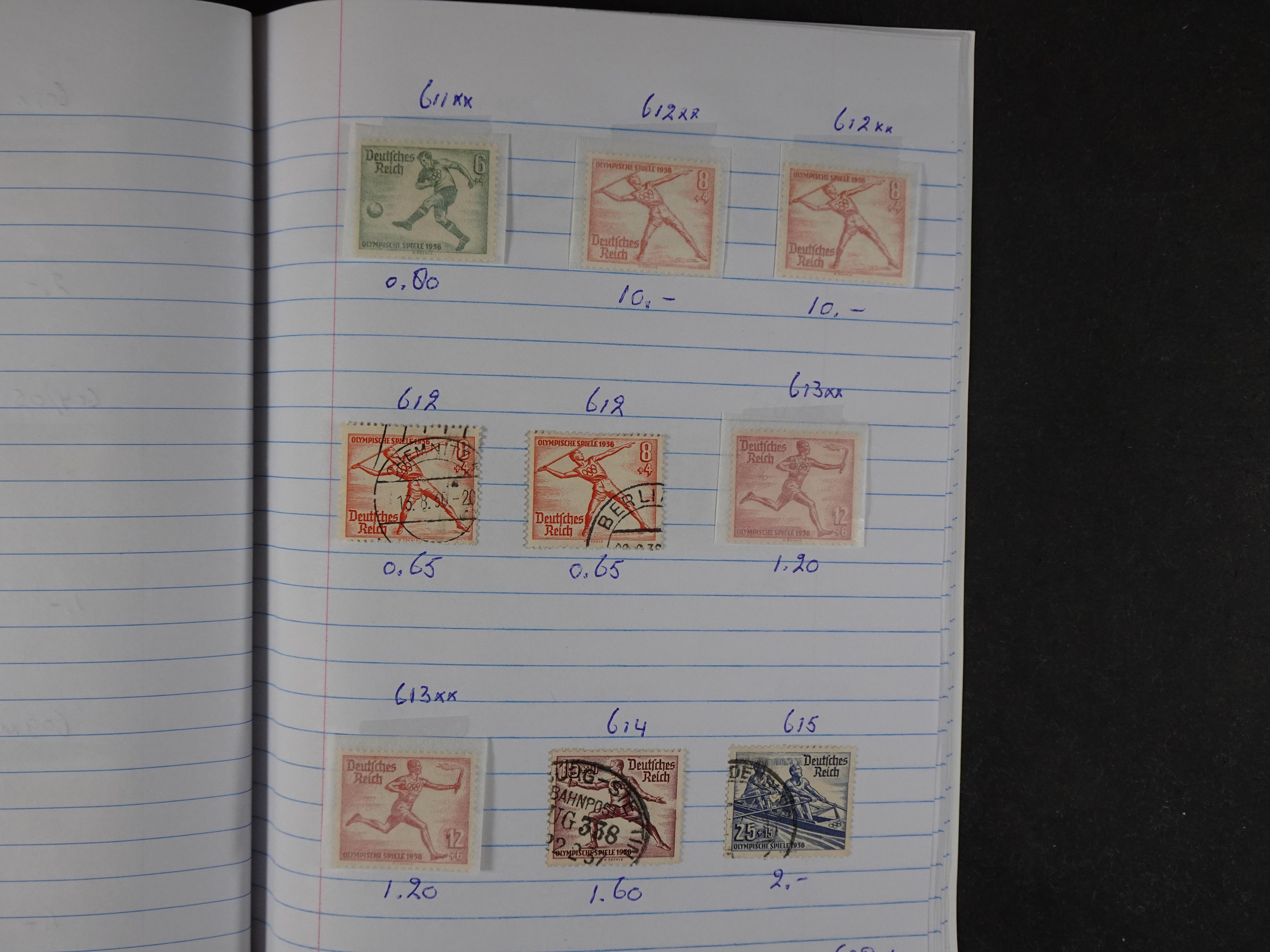 Mooie partij gelopen Rondzendboekjes.
Veel postfris.
Enorme restwaarde 260