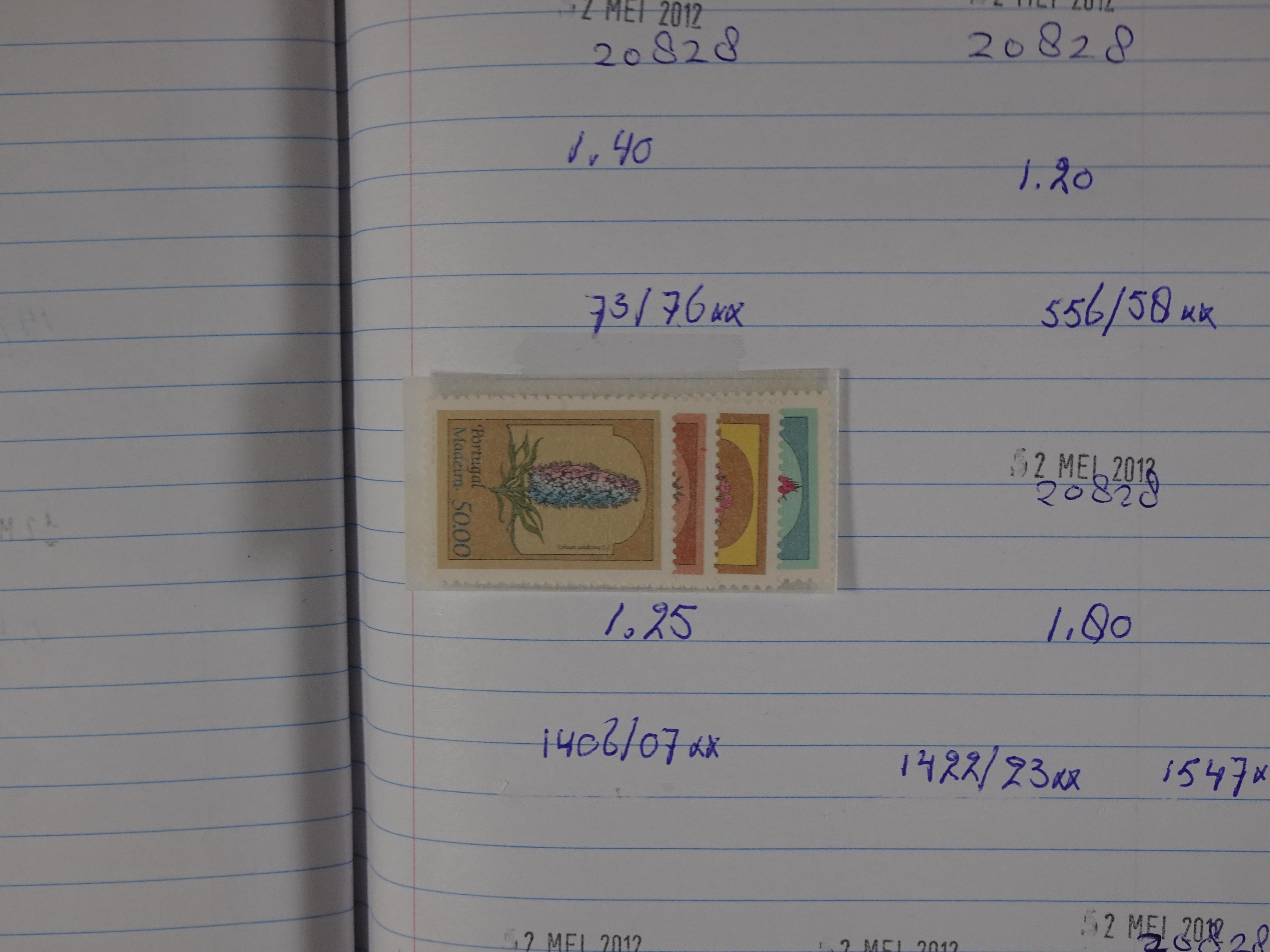Mooie partij gelopen Rondzendboekjes.
Veel postfris.
Enorme restwaarde 302