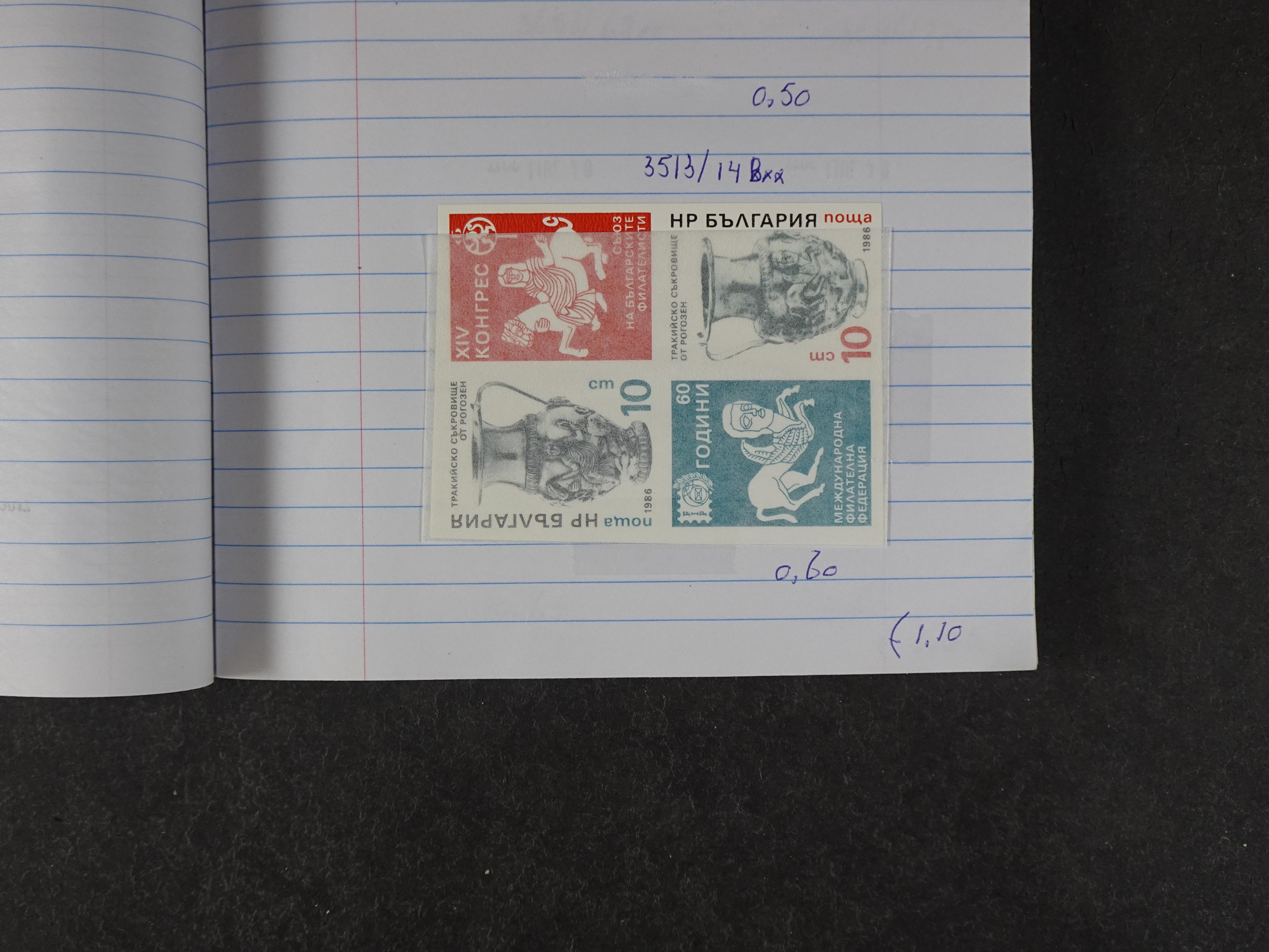 Mooie partij gelopen Rondzendboekjes.
Veel postfris.
Enorme restwaarde 307