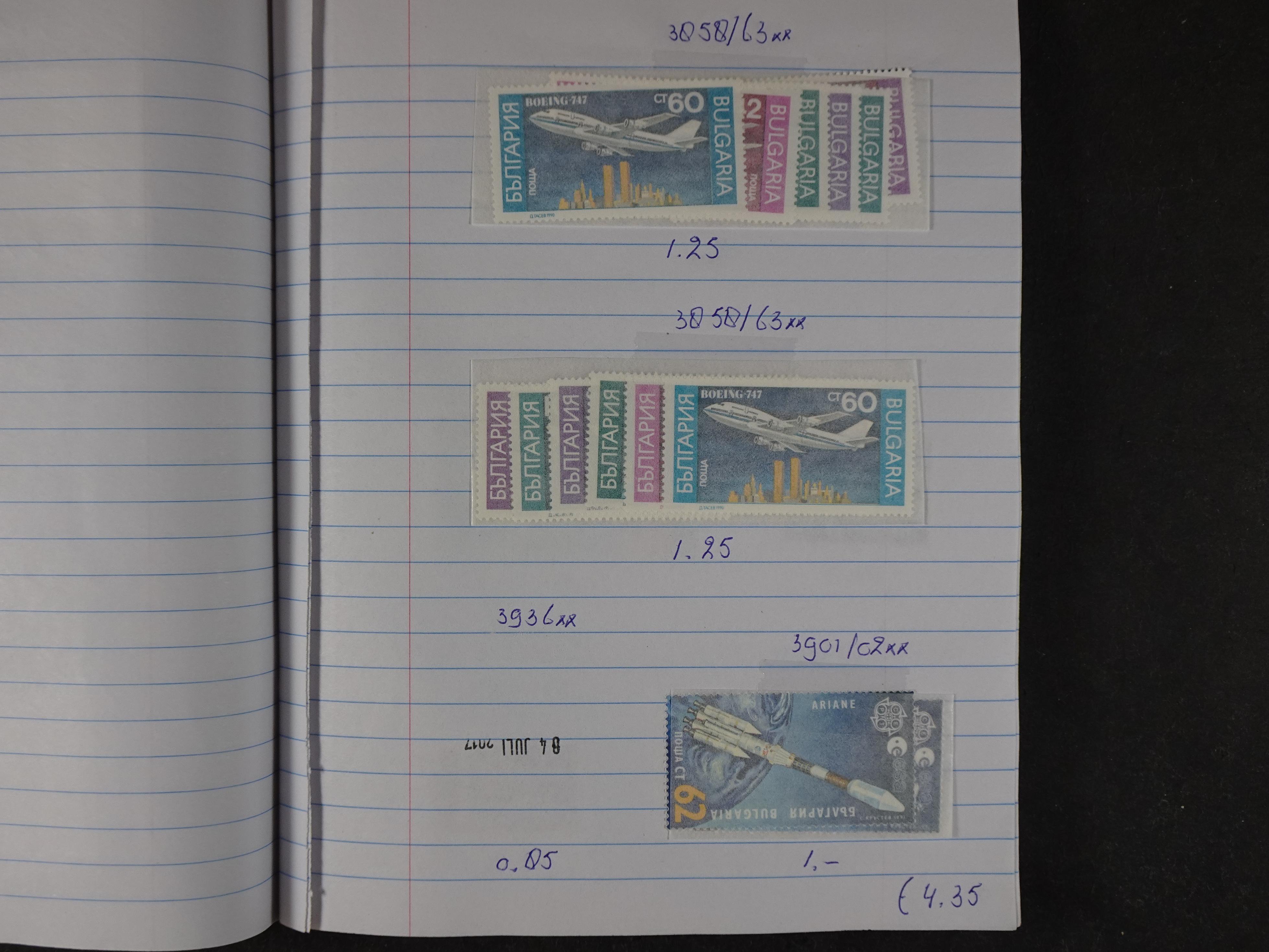 Mooie partij gelopen Rondzendboekjes.
Veel postfris.
Enorme restwaarde 310