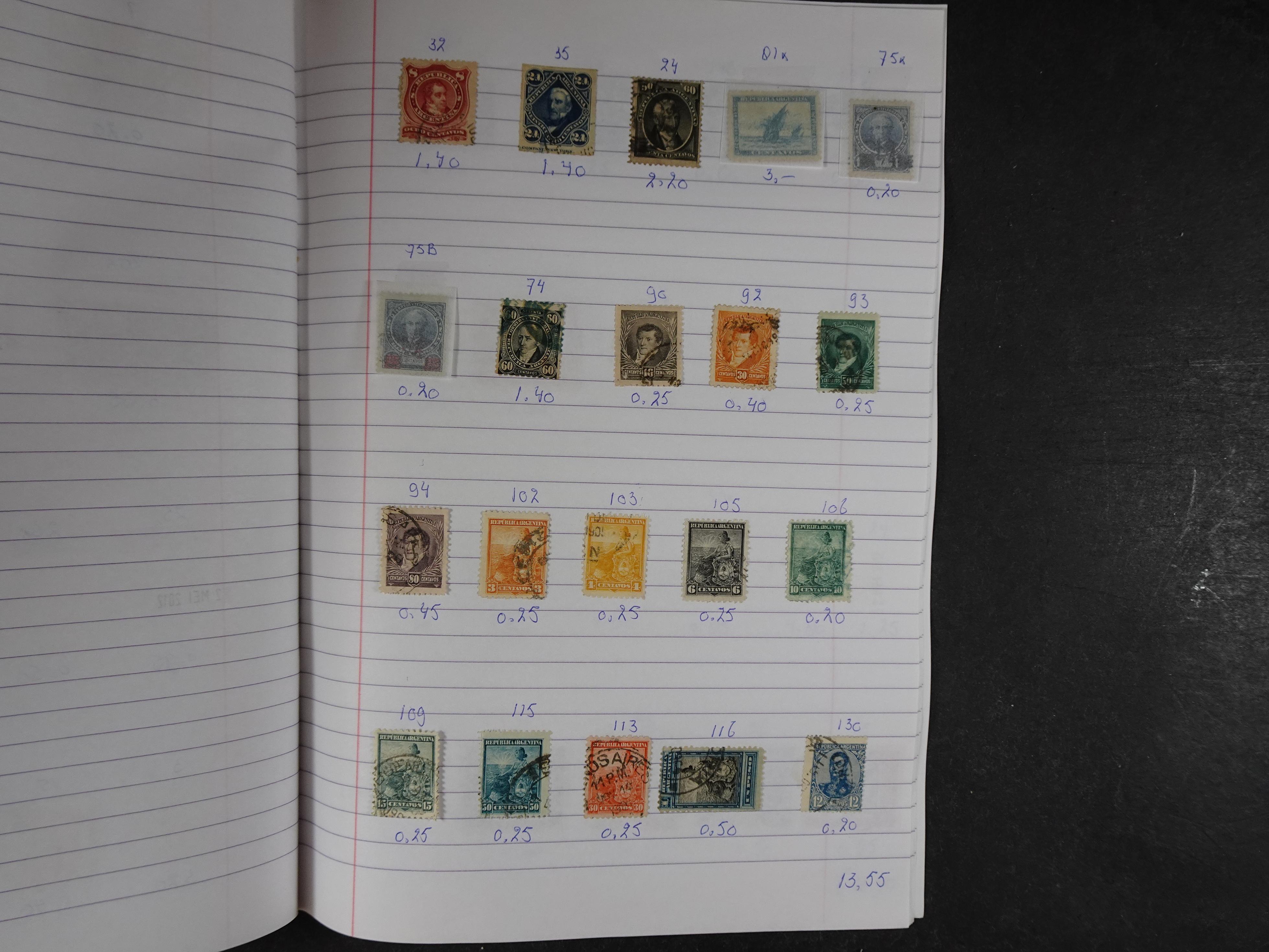 Mooie partij gelopen Rondzendboekjes.
Veel postfris.
Enorme restwaarde 370